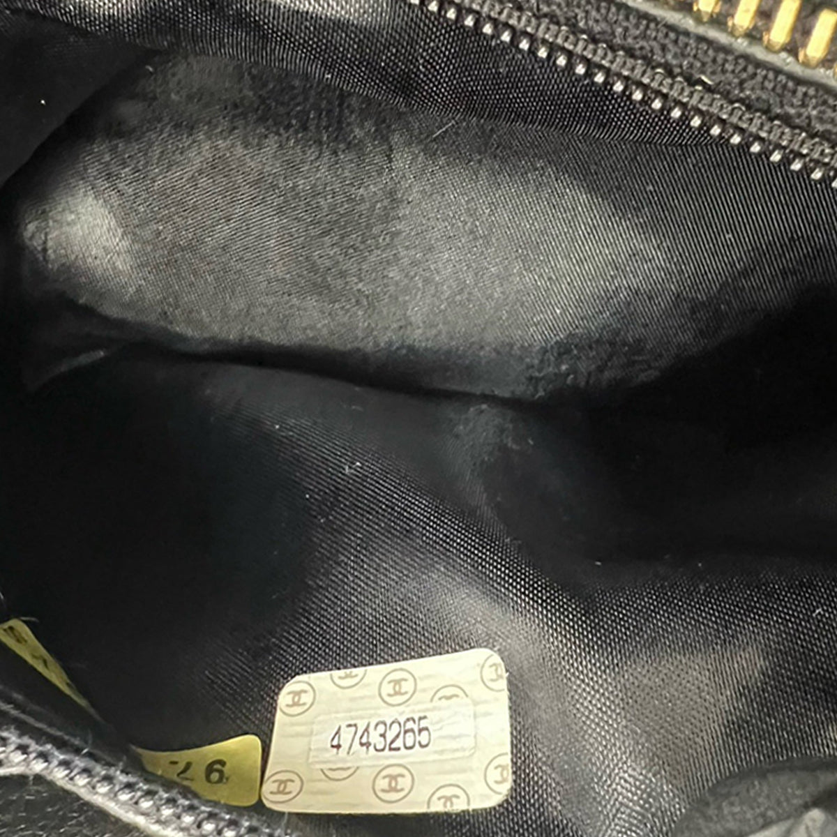 Chanel CC Quilted Lambskin Handbag
