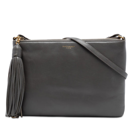 Saint Laurent Leather Teen Monogram Crossbody