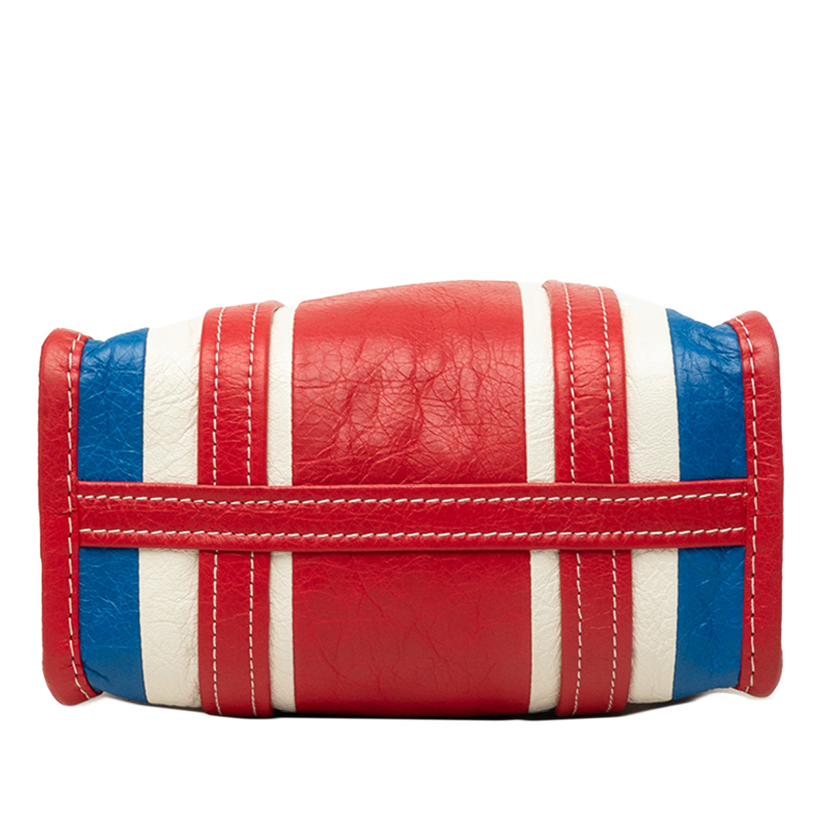 Balenciaga Lambskin Bazar Shopper Satchel XS — Red