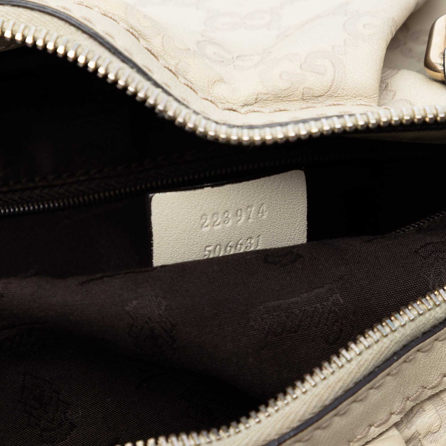 Guccissima Sukey Satchel
