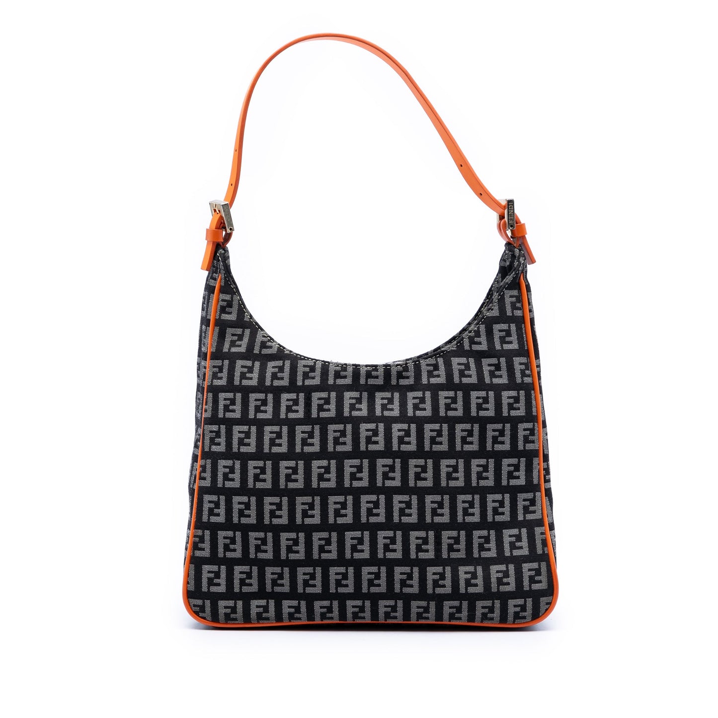 Fendi Zucchino Canvas Shoulder Bag