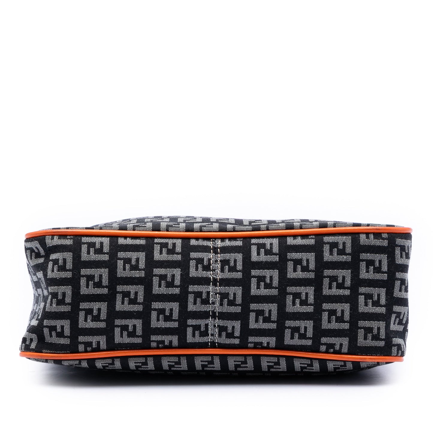 Fendi Zucchino Canvas Shoulder Bag