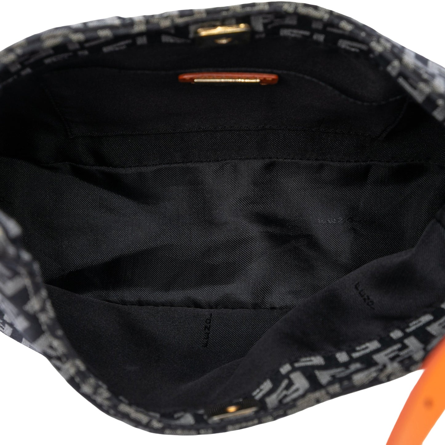Fendi Zucchino Canvas Shoulder Bag