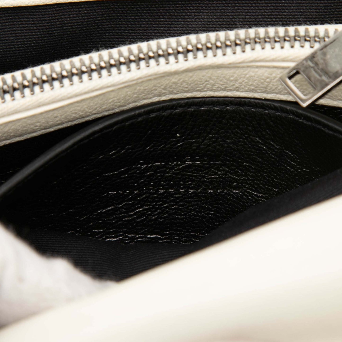 Saint Laurent Medium Quilted Chevron Sheepskin College Satchel