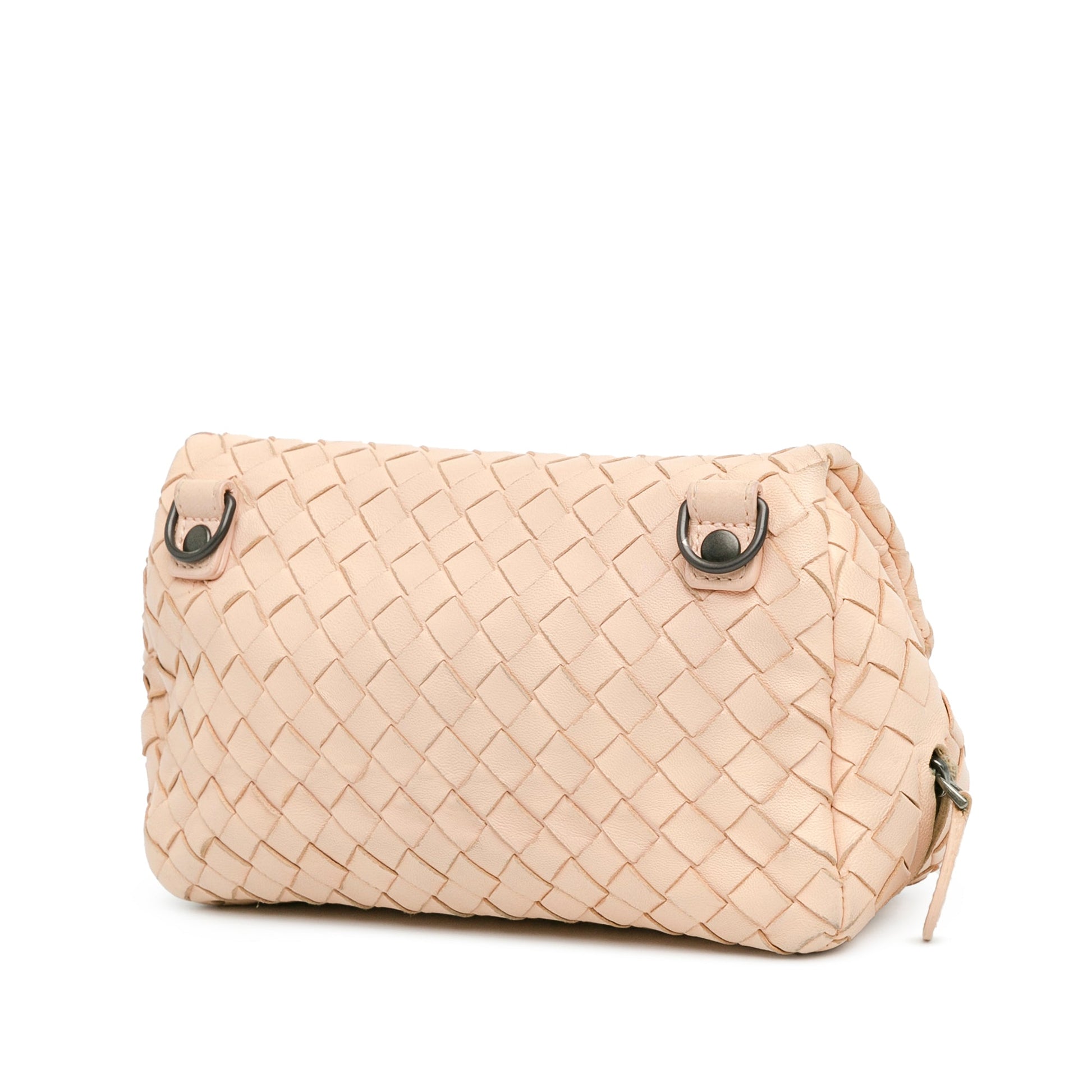 Bottega Veneta Mini Intrecciato Expandable Chain Crossbody