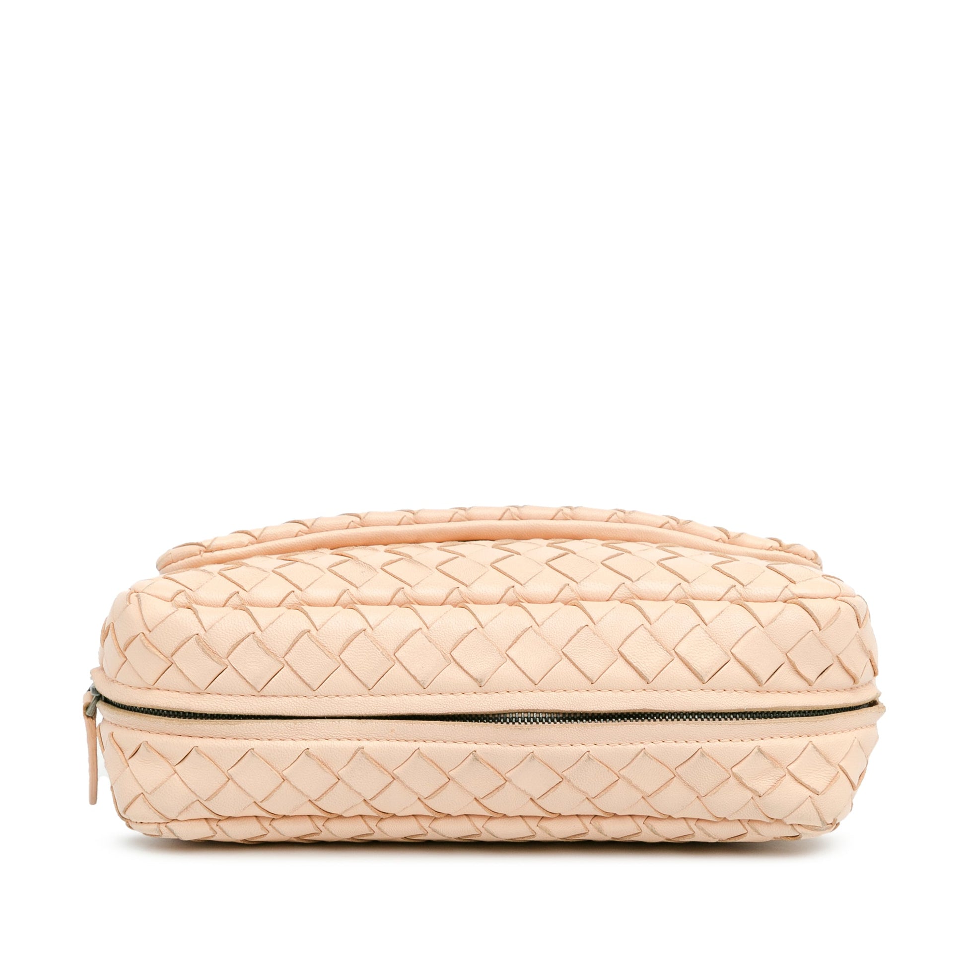Bottega Veneta Mini Intrecciato Expandable Chain Crossbody
