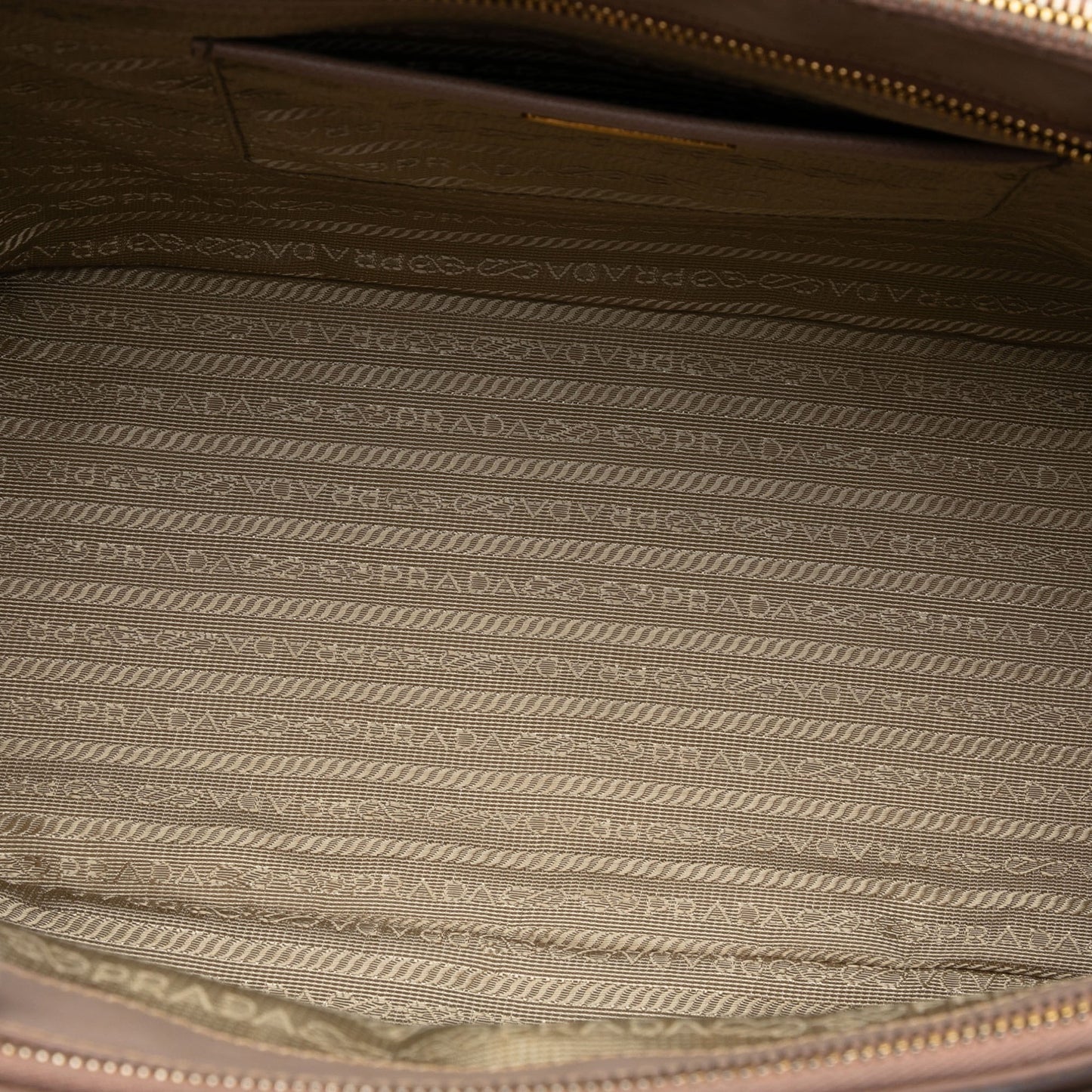 Prada Large Saffiano Lux Galleria Double Zip Tote
