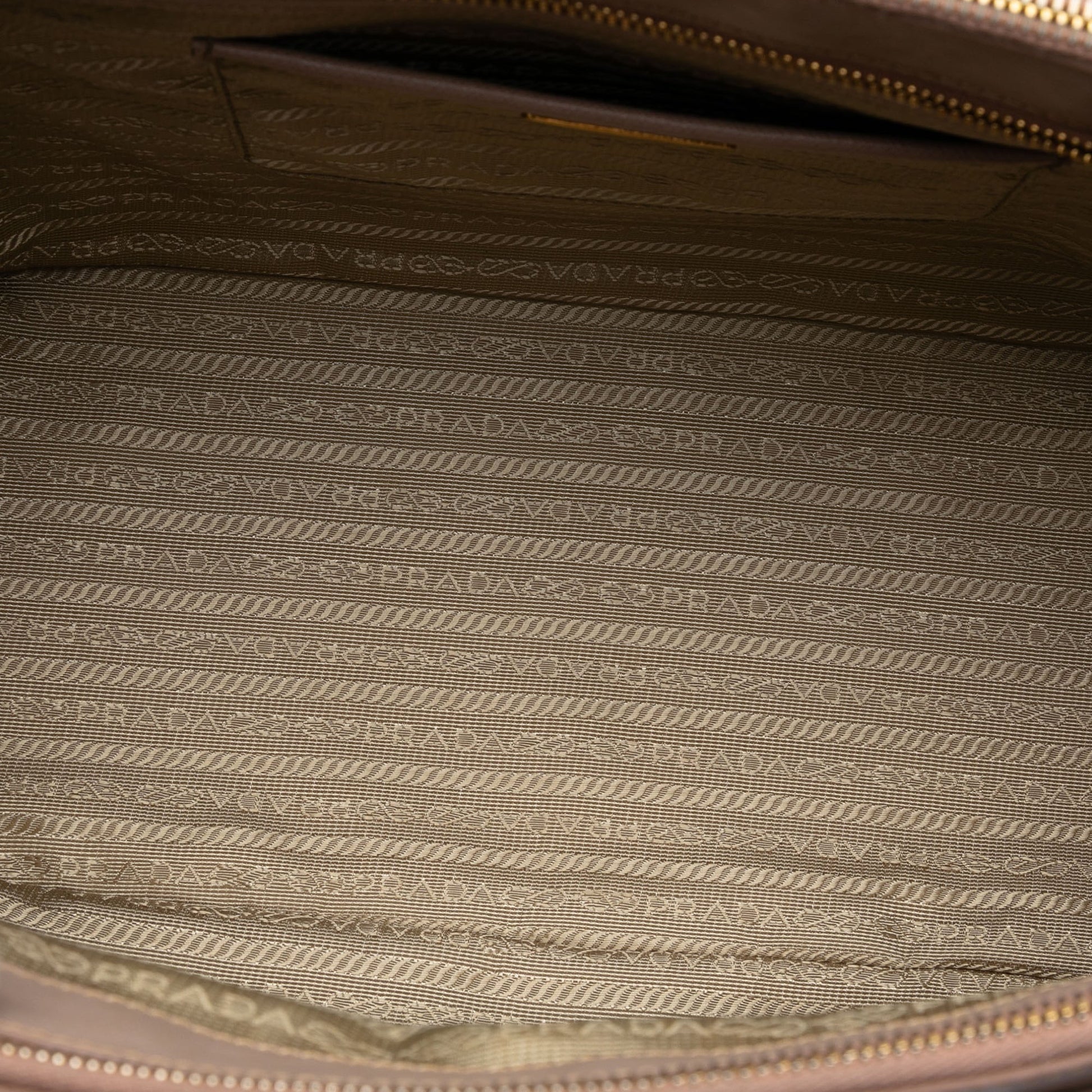 Prada Large Saffiano Lux Galleria Double Zip Tote