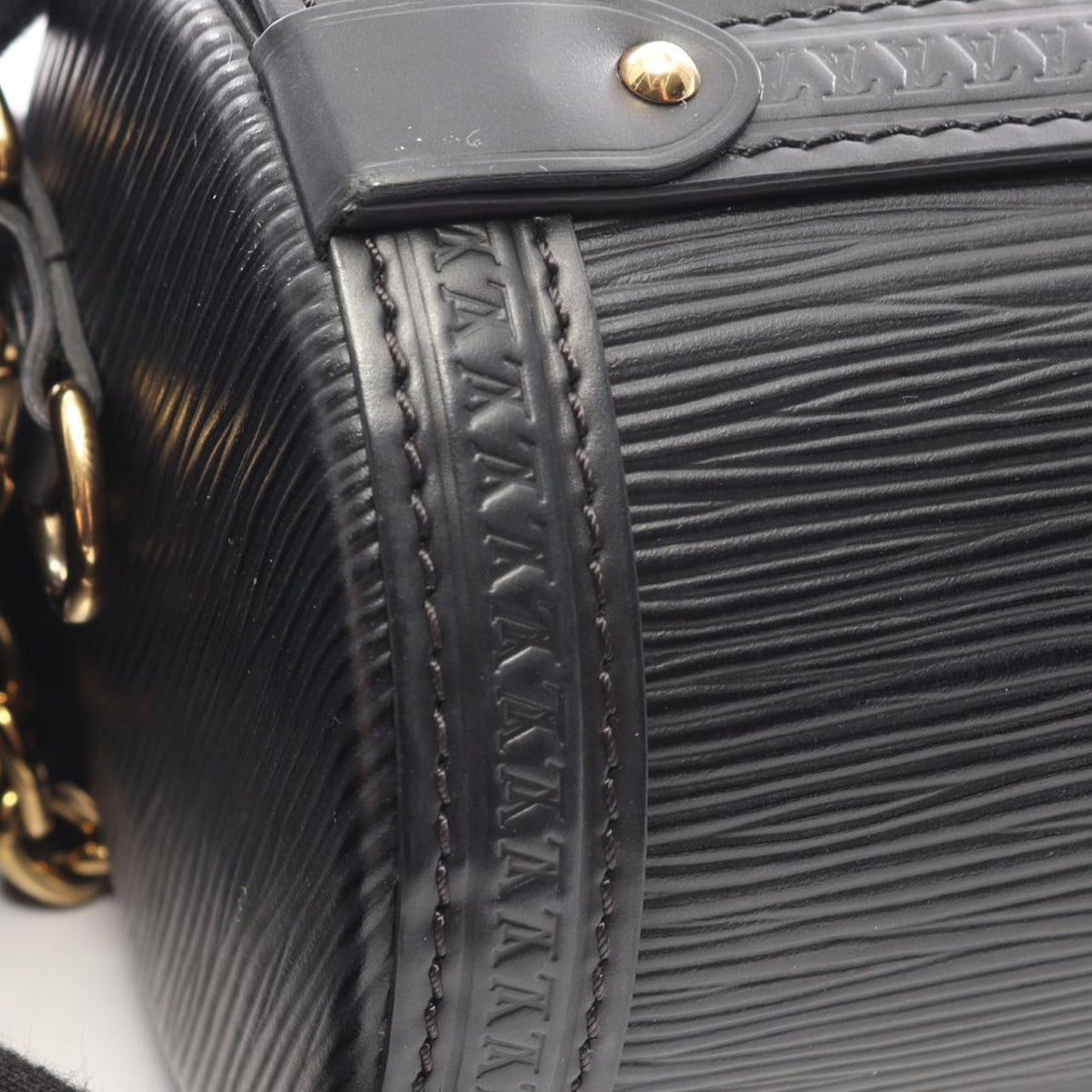 Louis Vuitton Epi Papillon Trunk — Black