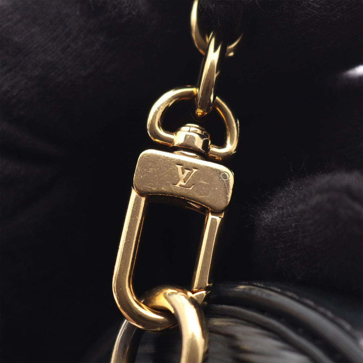 Louis Vuitton Epi Papillon Trunk — Black