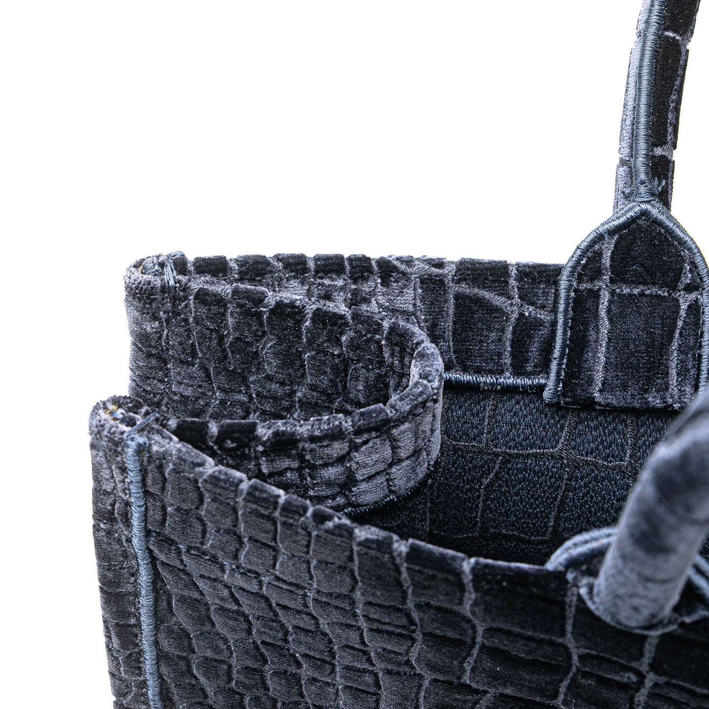 Dior Large Velvet Embossed Book Tote