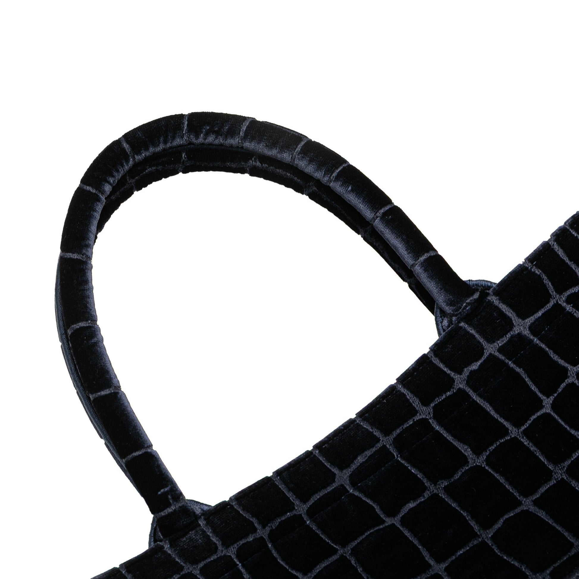Dior Large Velvet Embossed Book Tote