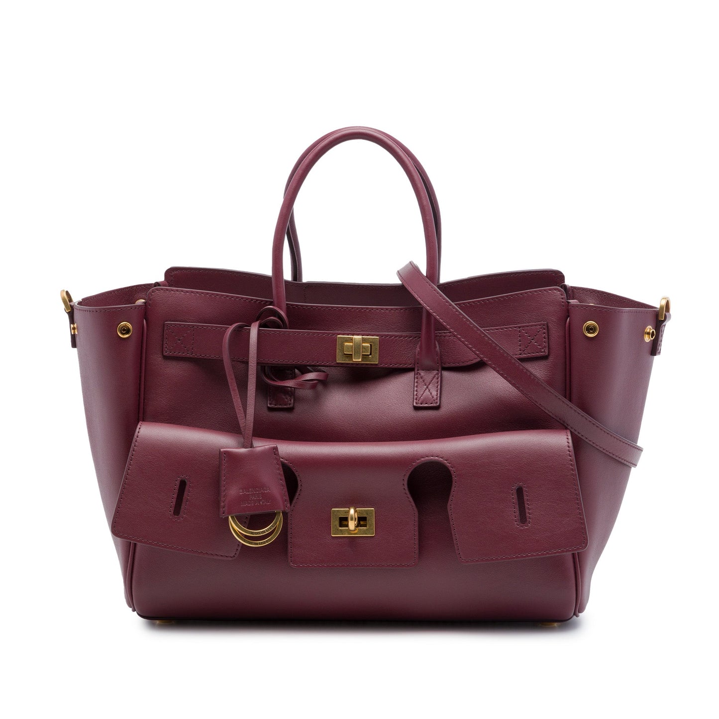 Balenciaga Small Smooth Calfskin Bel Air Carry All Tote