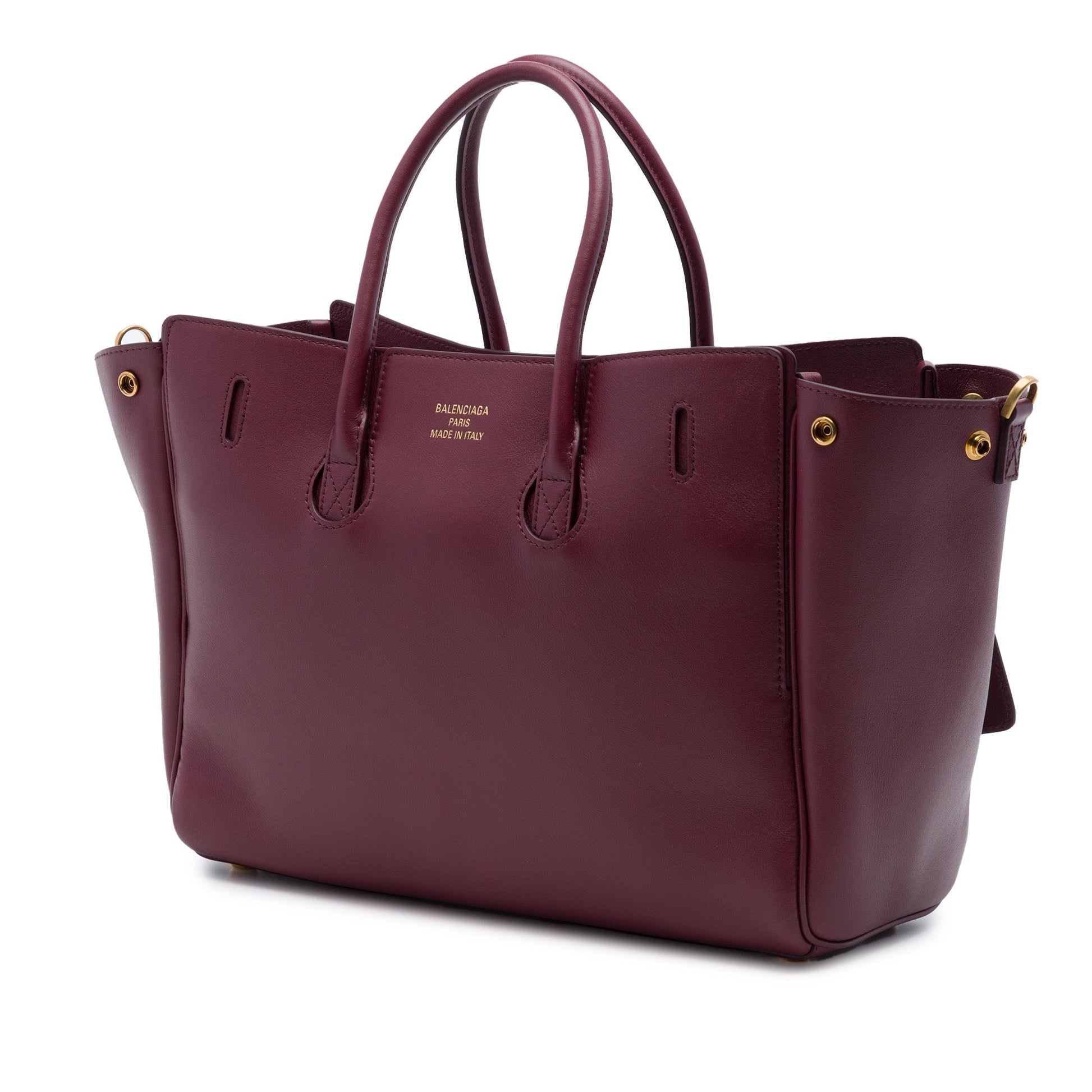 Balenciaga Small Smooth Calfskin Bel Air Carry All Tote
