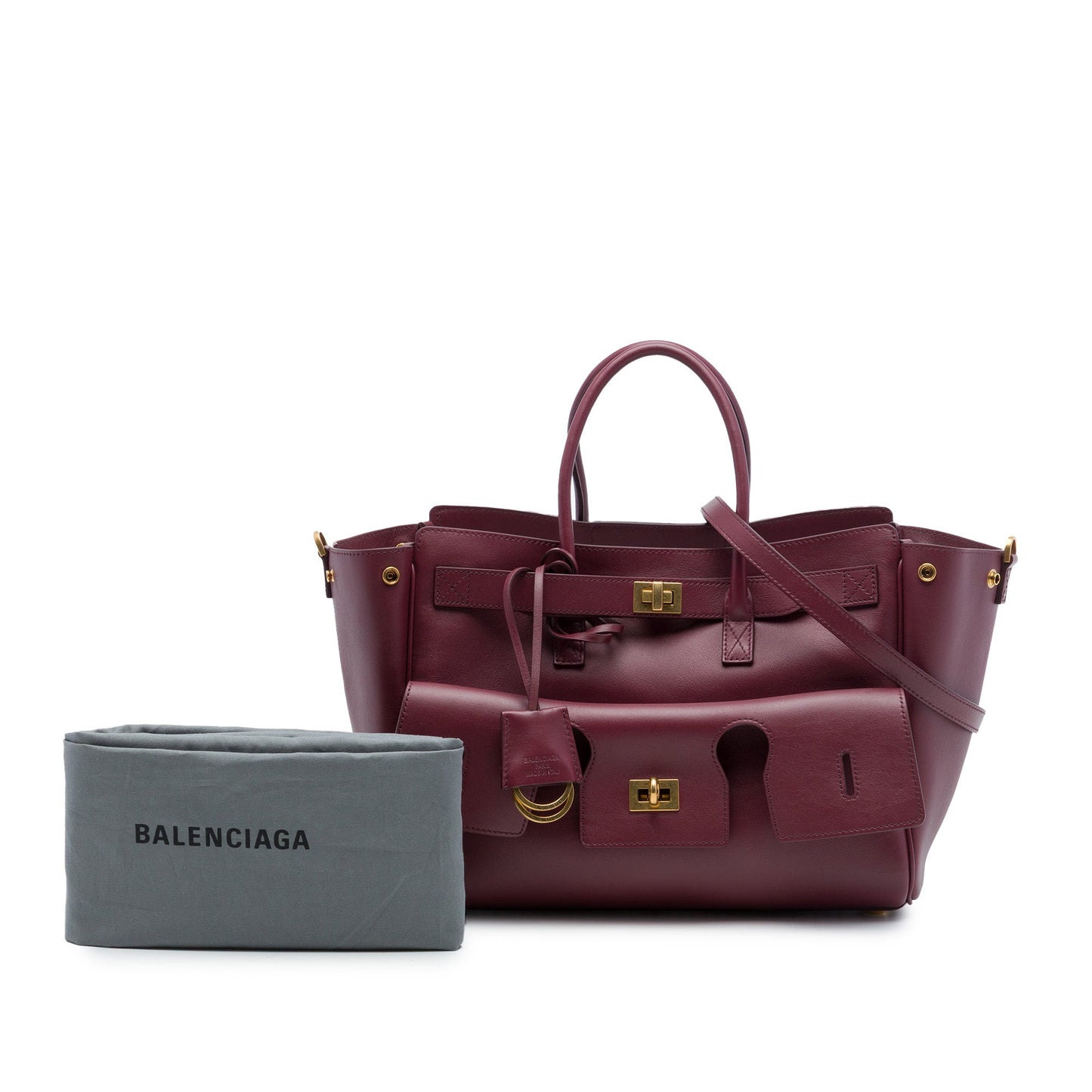 Balenciaga Small Smooth Calfskin Bel Air Carry All Tote