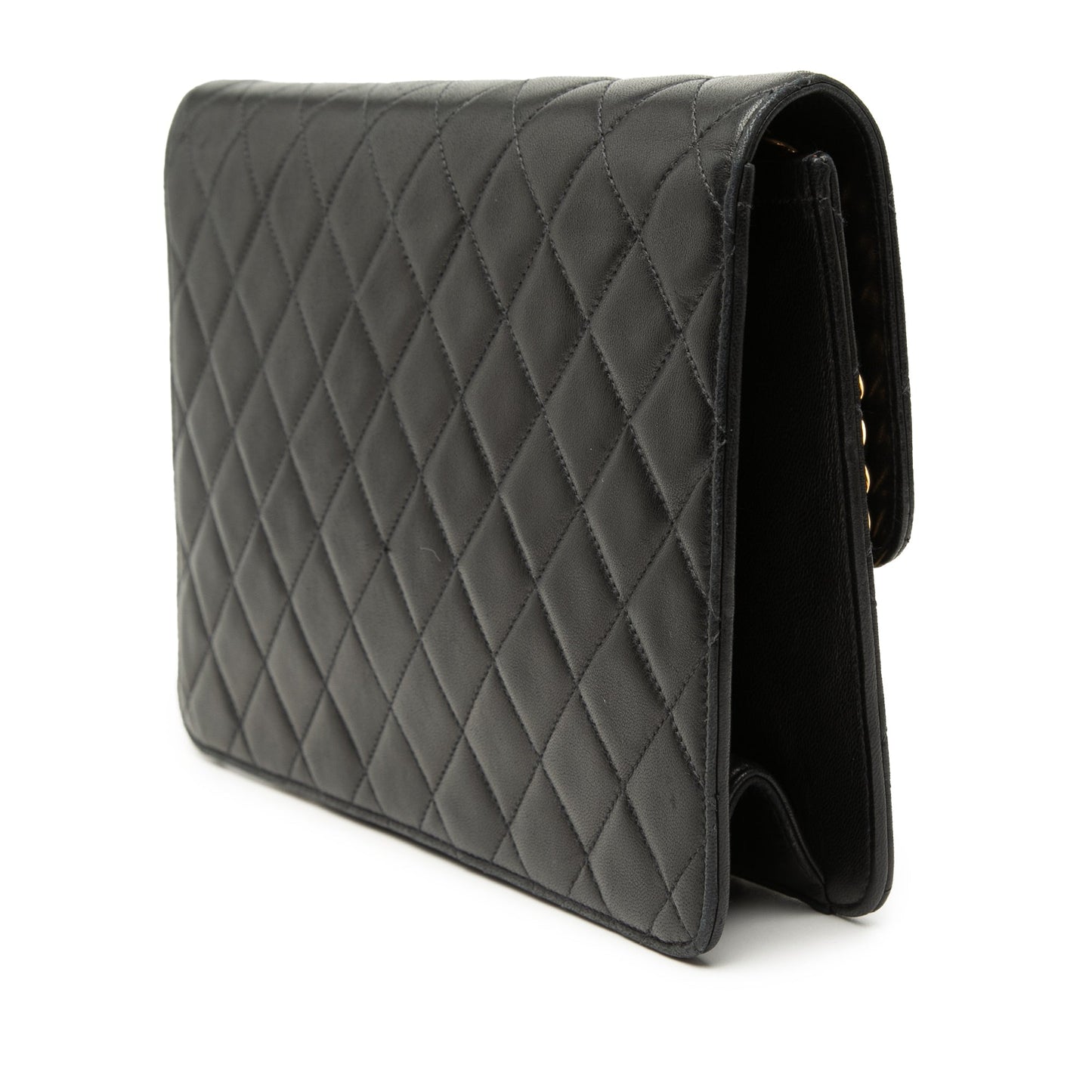 Chanel Medium CC Quilted Lambskin Single Flap