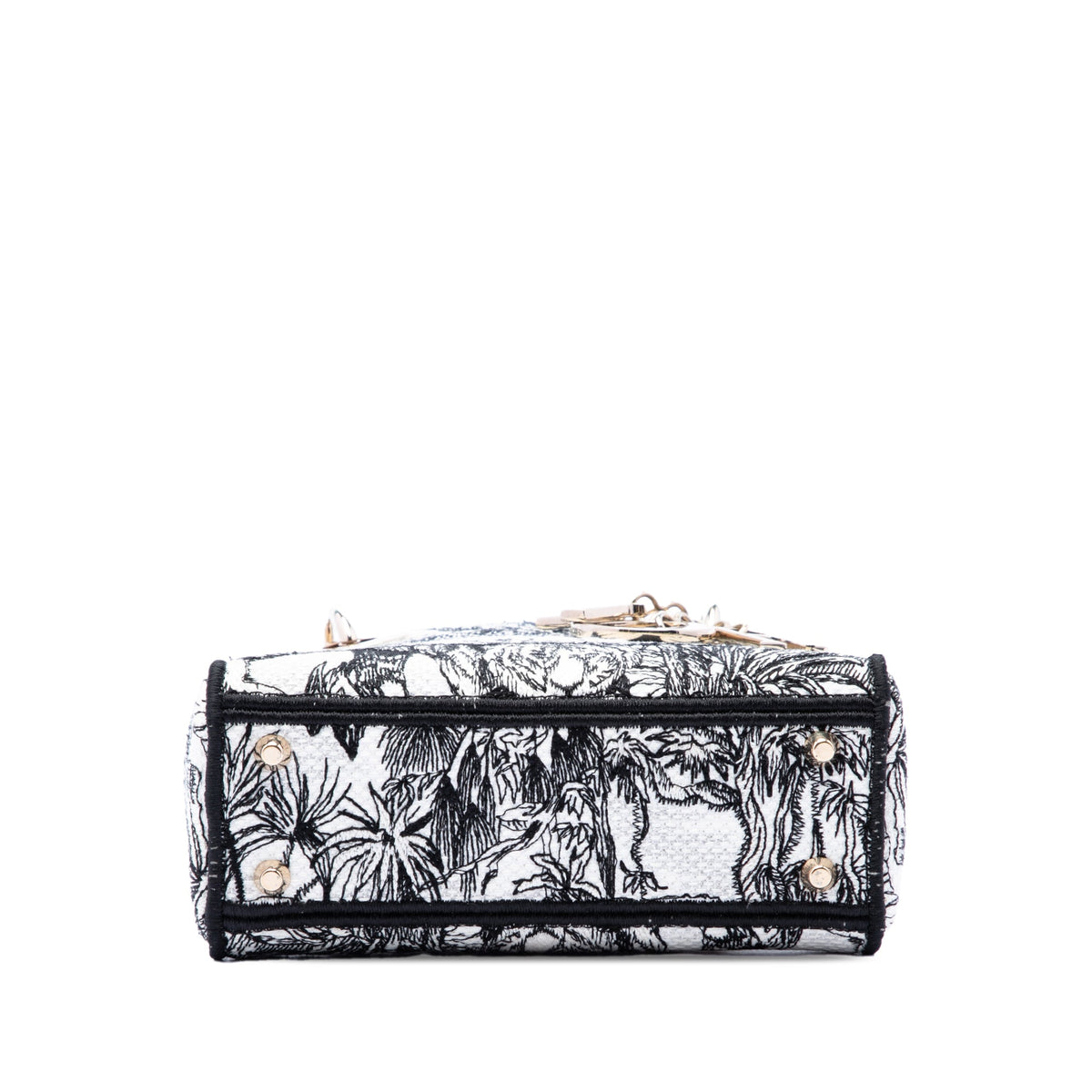 Dior Mini Embroidered Canvas Toile De Jouy Lady D Lite