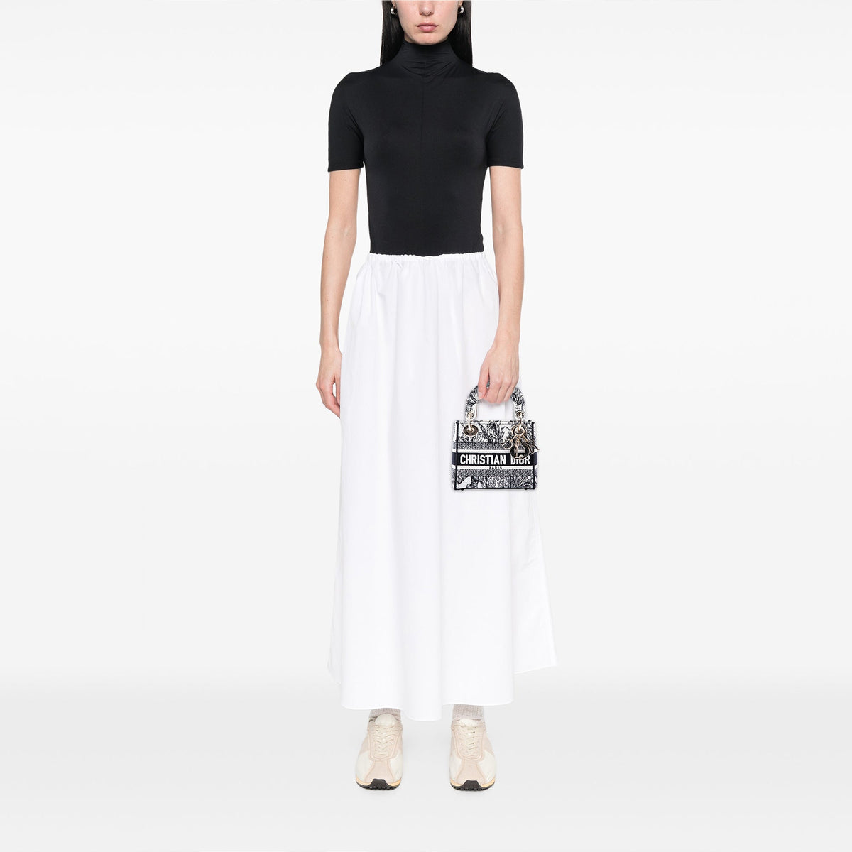 Dior Mini Embroidered Canvas Toile De Jouy Lady D Lite