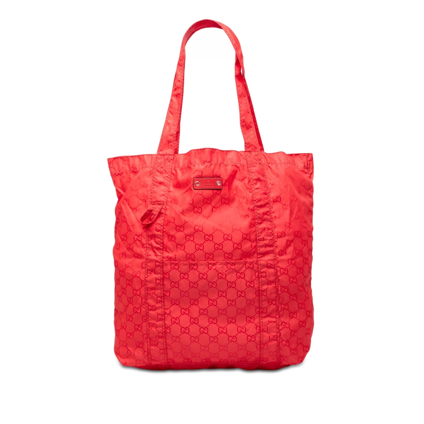 Gucci GG Nylon Teddy Bear Folding Tote