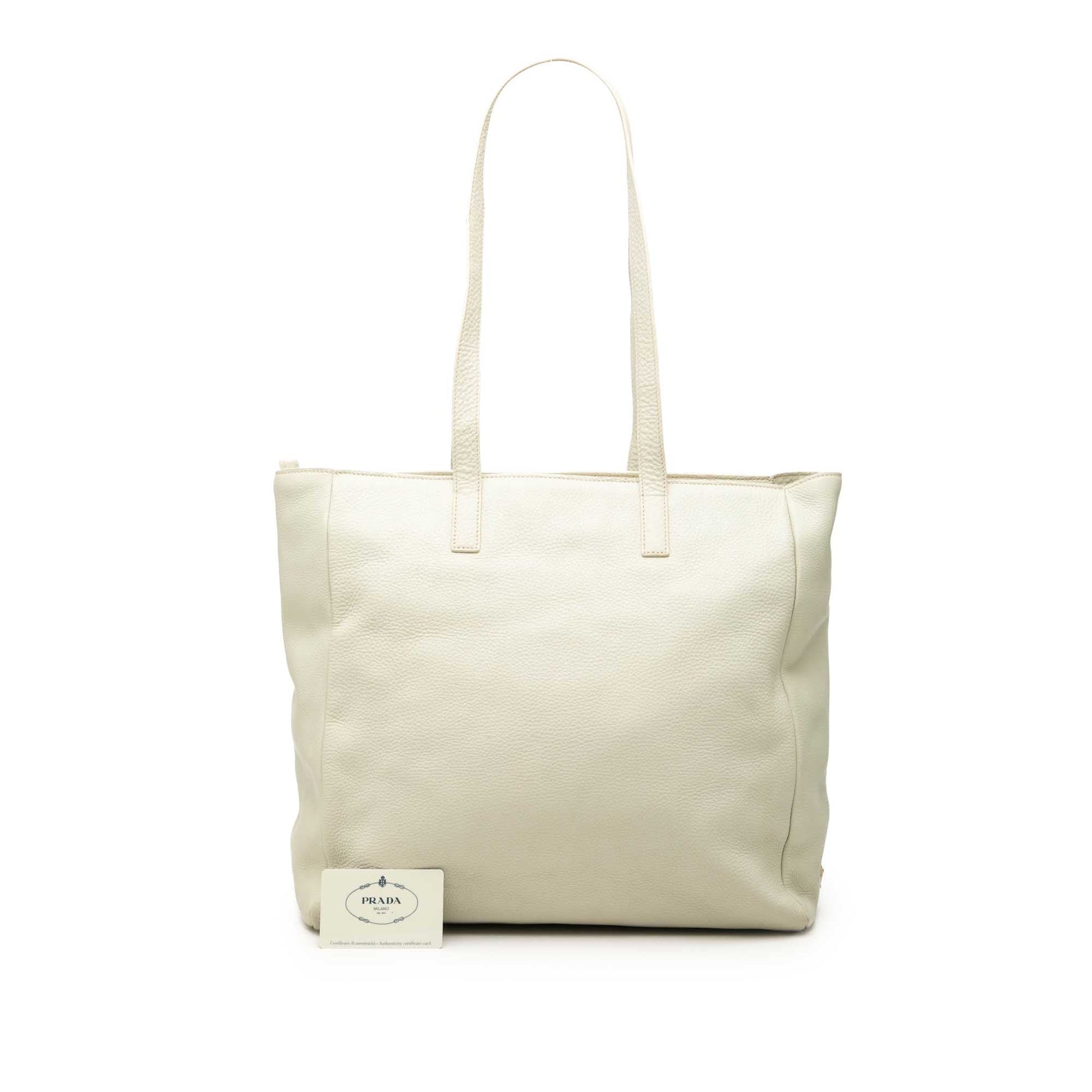Prada Vitello Daino Tote