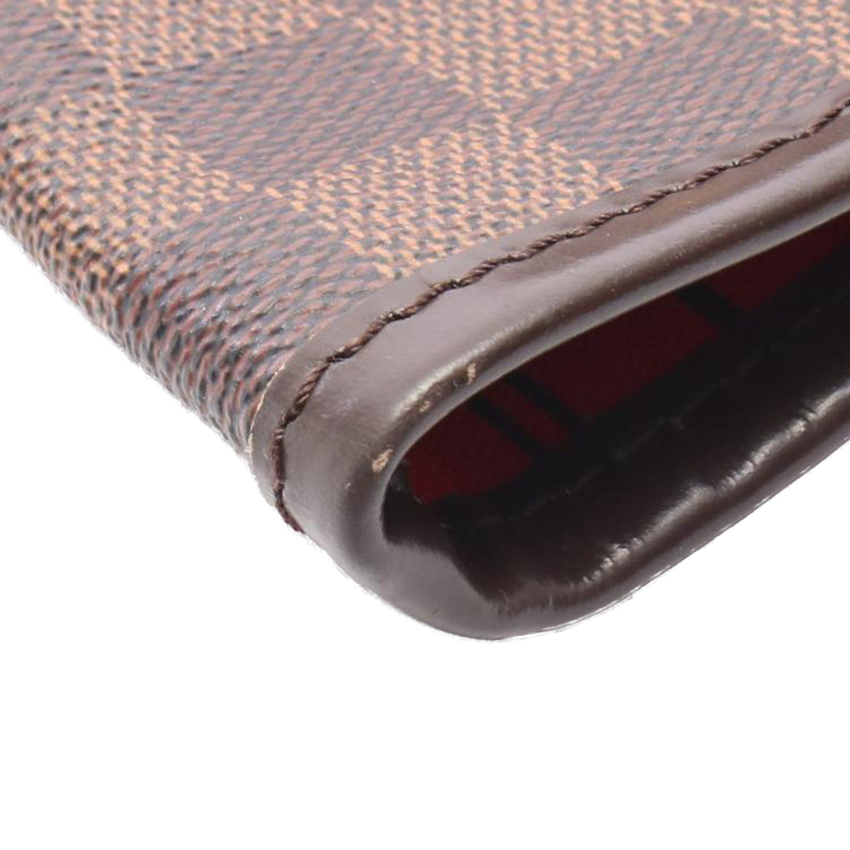Louis Vuitton Damier Ebene Neverfull MM — Brown