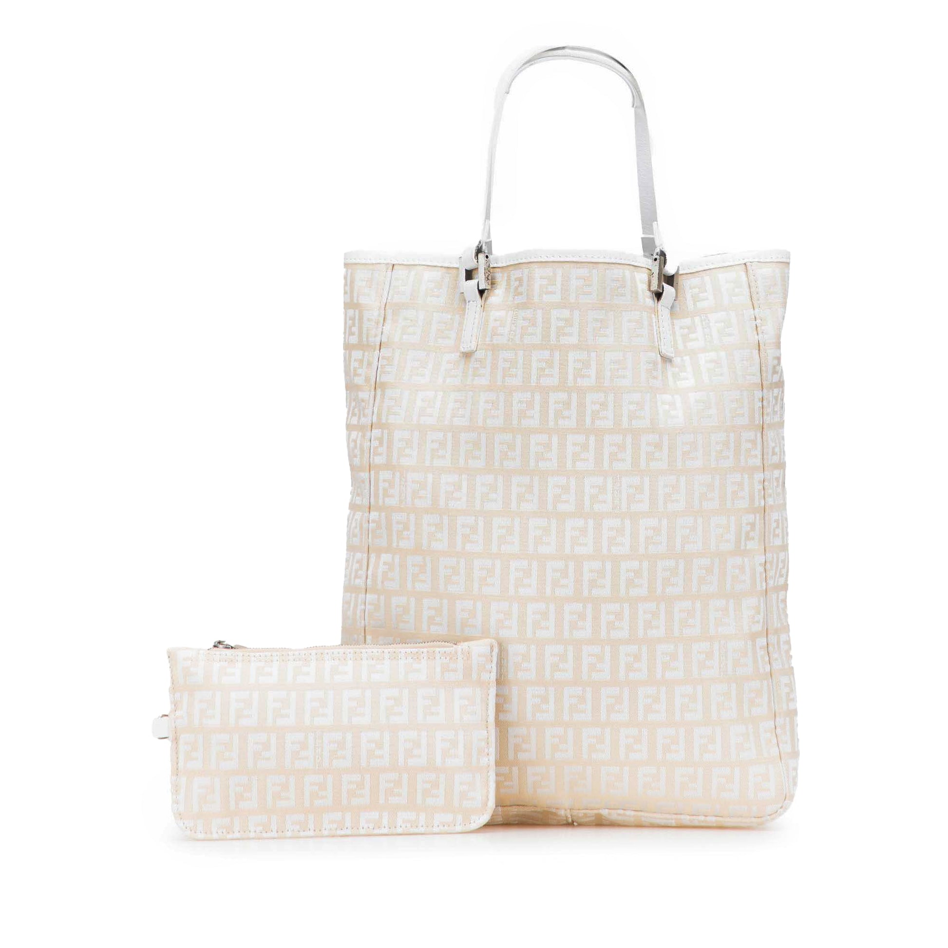 Fendi Zucchino Canvas Tote