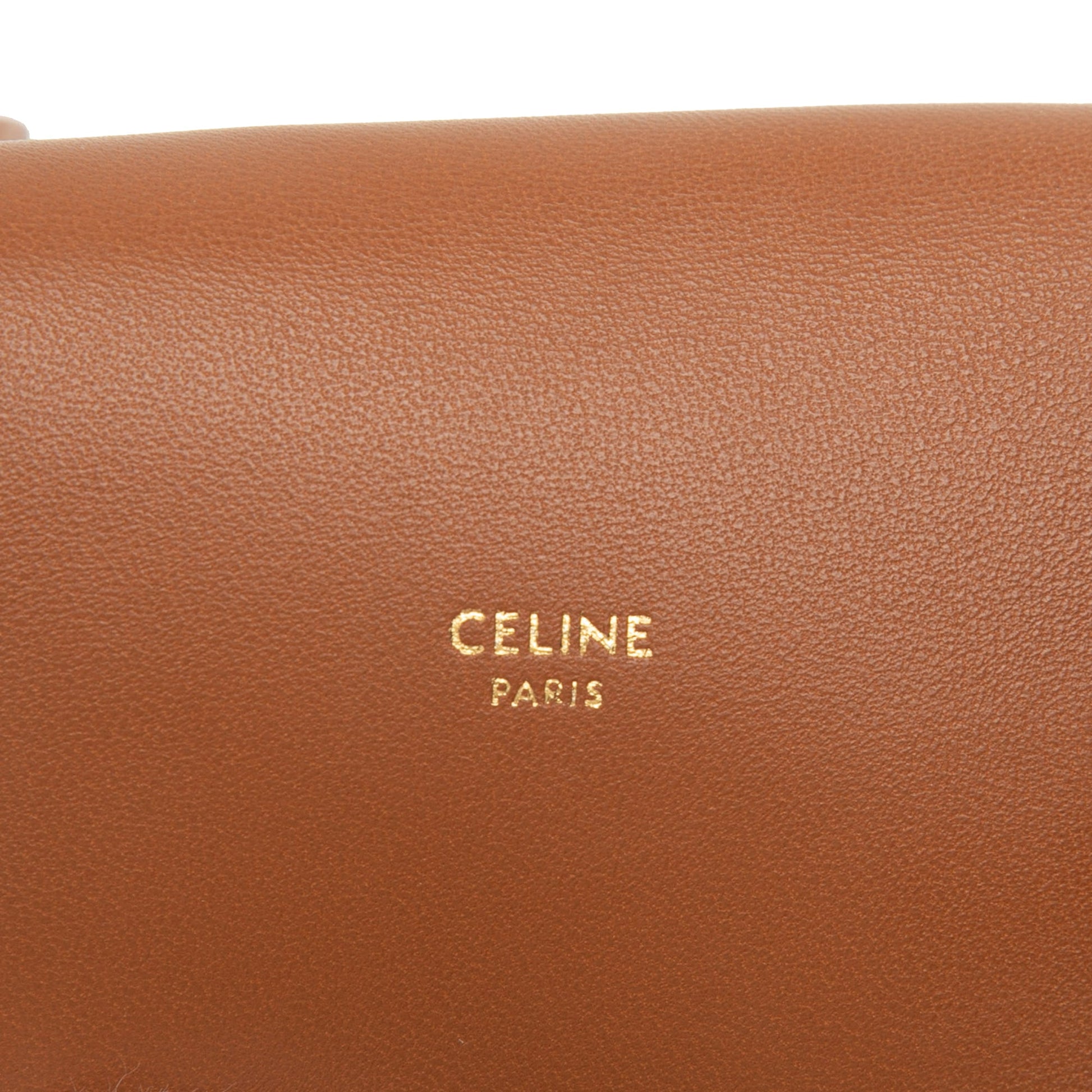 Celine Triomphe Coated Canvas Phone Pouch Flap Crossbody