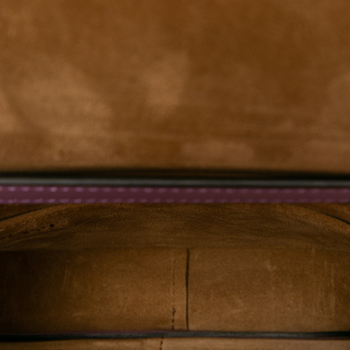 LOEWE Mini Soft Calfskin Gate Dual Bag — Purple