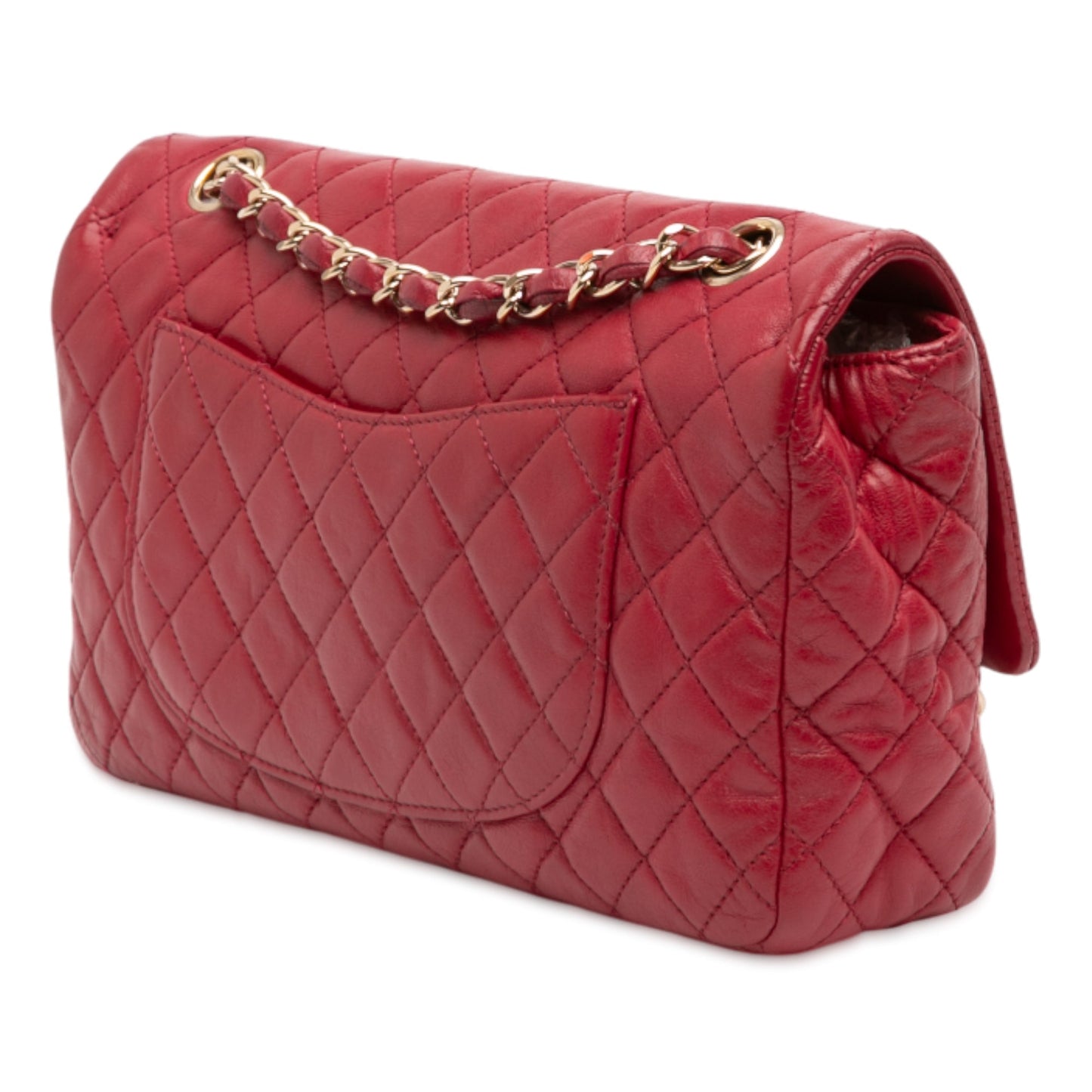 Chanel Medium Classic Lambskin Valentines Heart Charms Single Flap