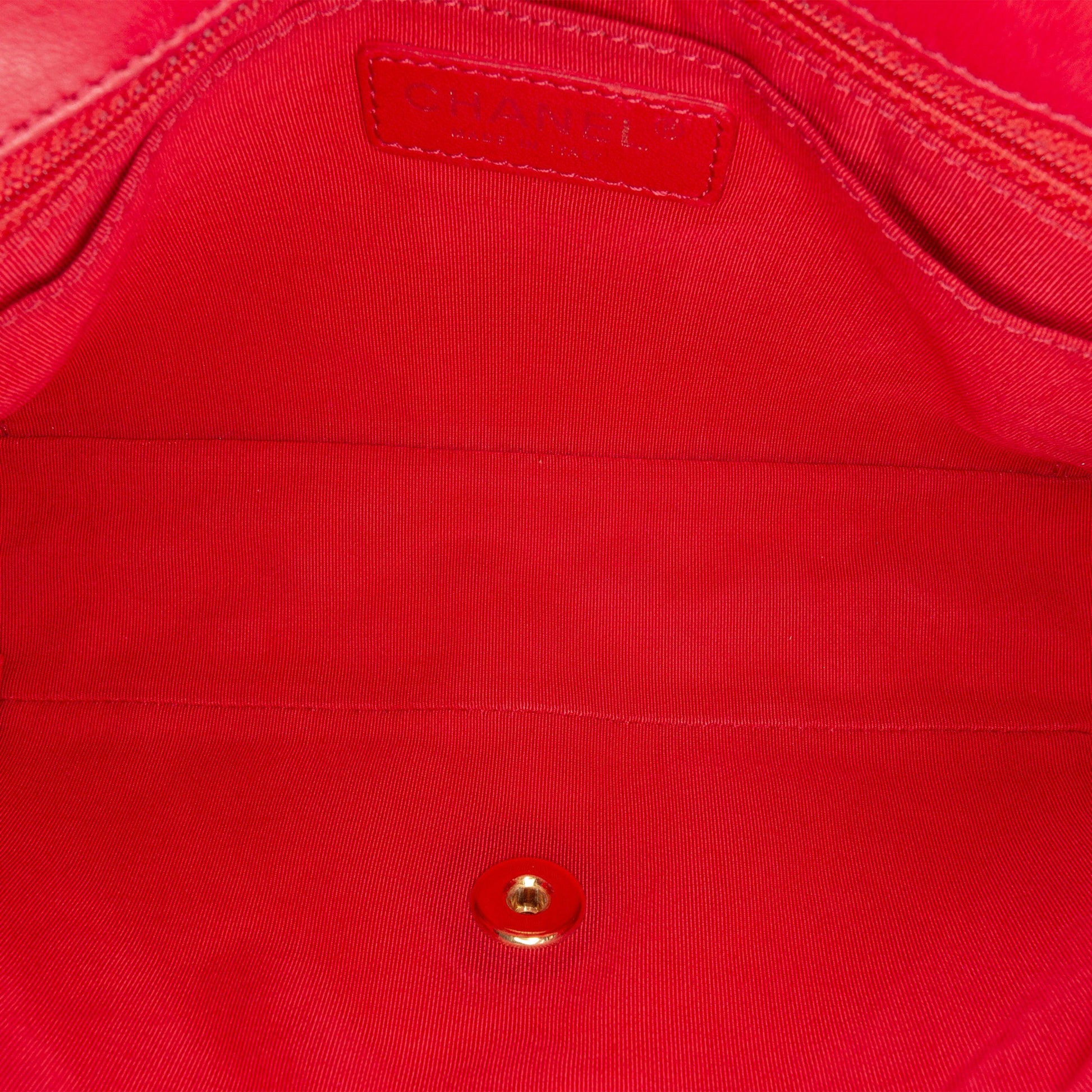Chanel Medium Classic Lambskin Valentines Heart Charms Single Flap