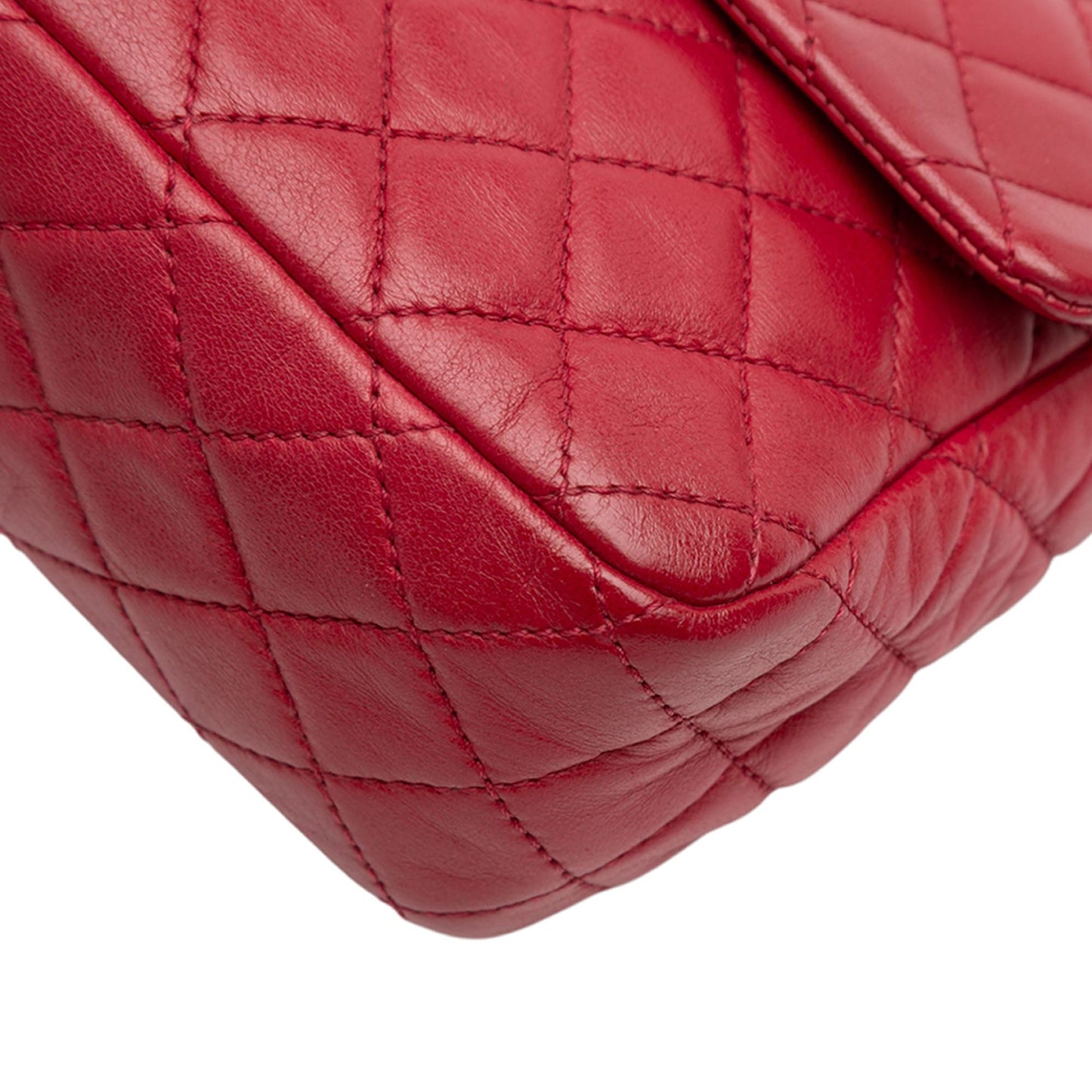 Chanel Medium Classic Lambskin Valentines Heart Charms Single Flap