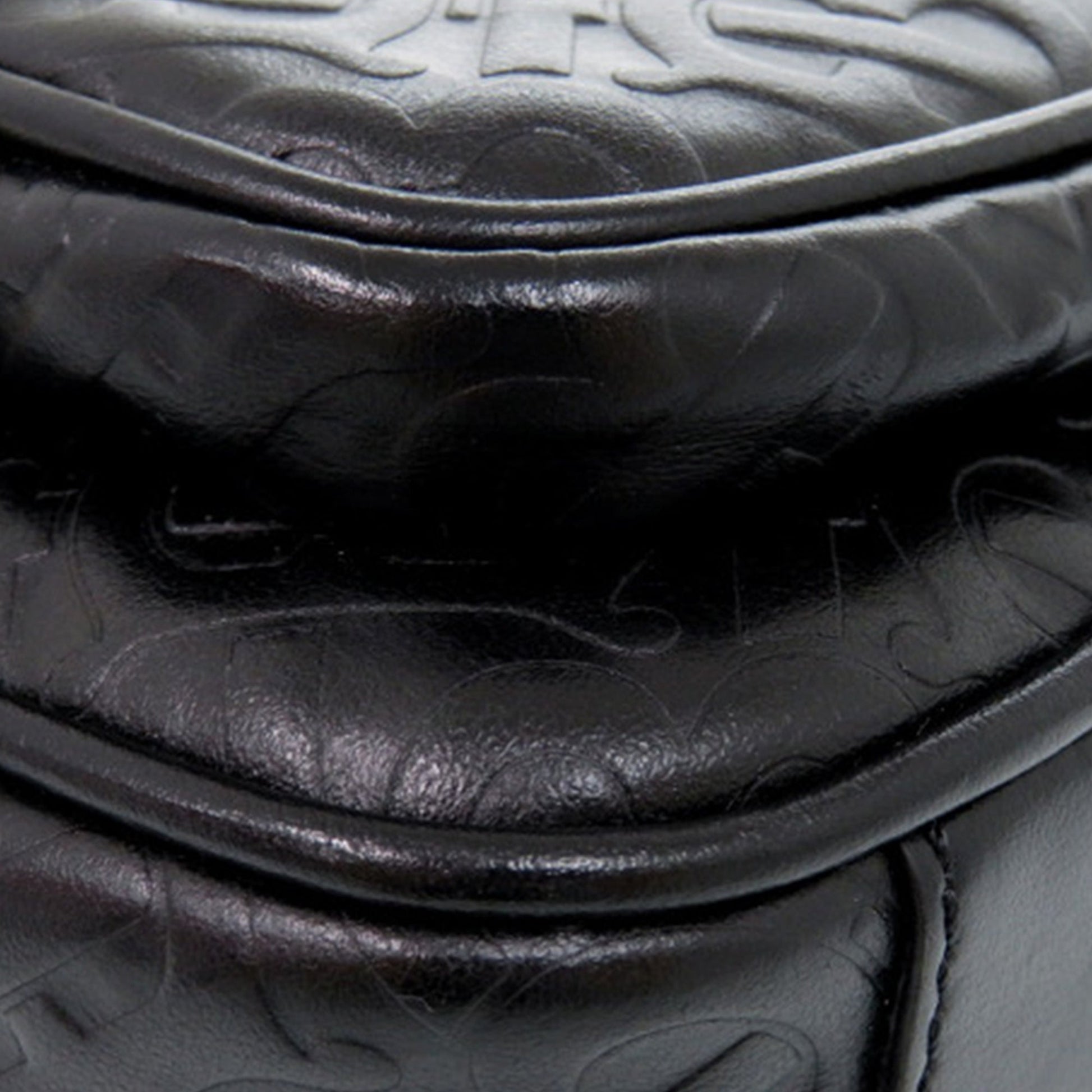Embossed Calfskin TB Monogram Camera Chain Crossbody