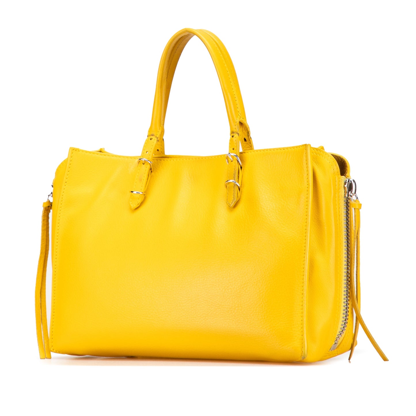 Balenciaga Veau Papier A6 Zip Around Tote