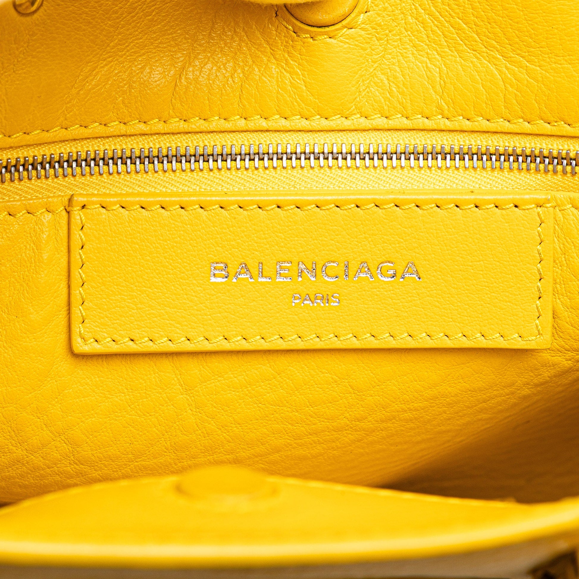 Balenciaga Veau Papier A6 Zip Around Tote