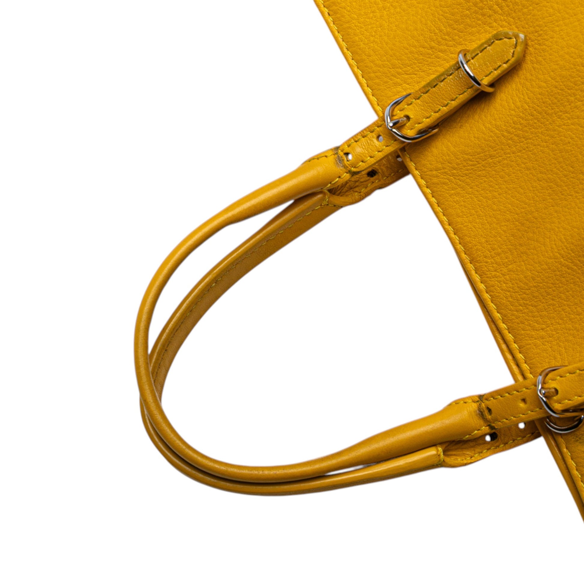 Balenciaga Veau Papier A6 Zip Around Tote