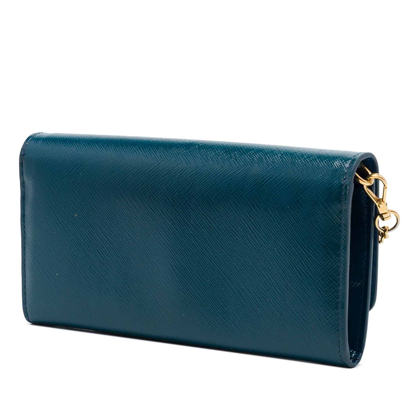 Prada Saffiano Lux Wallet On Chain