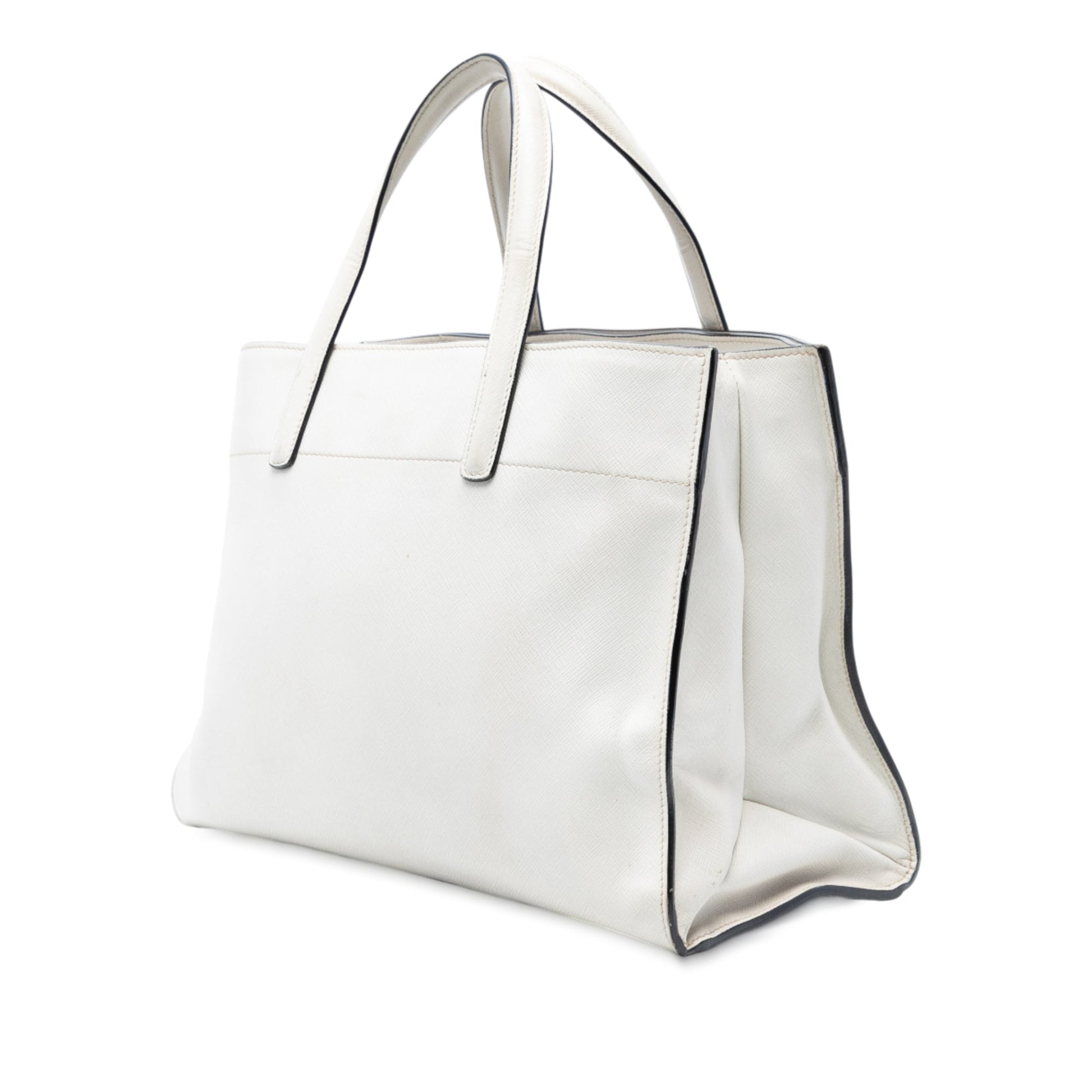 Prada Saffiano Soft Triple Pocket Tote