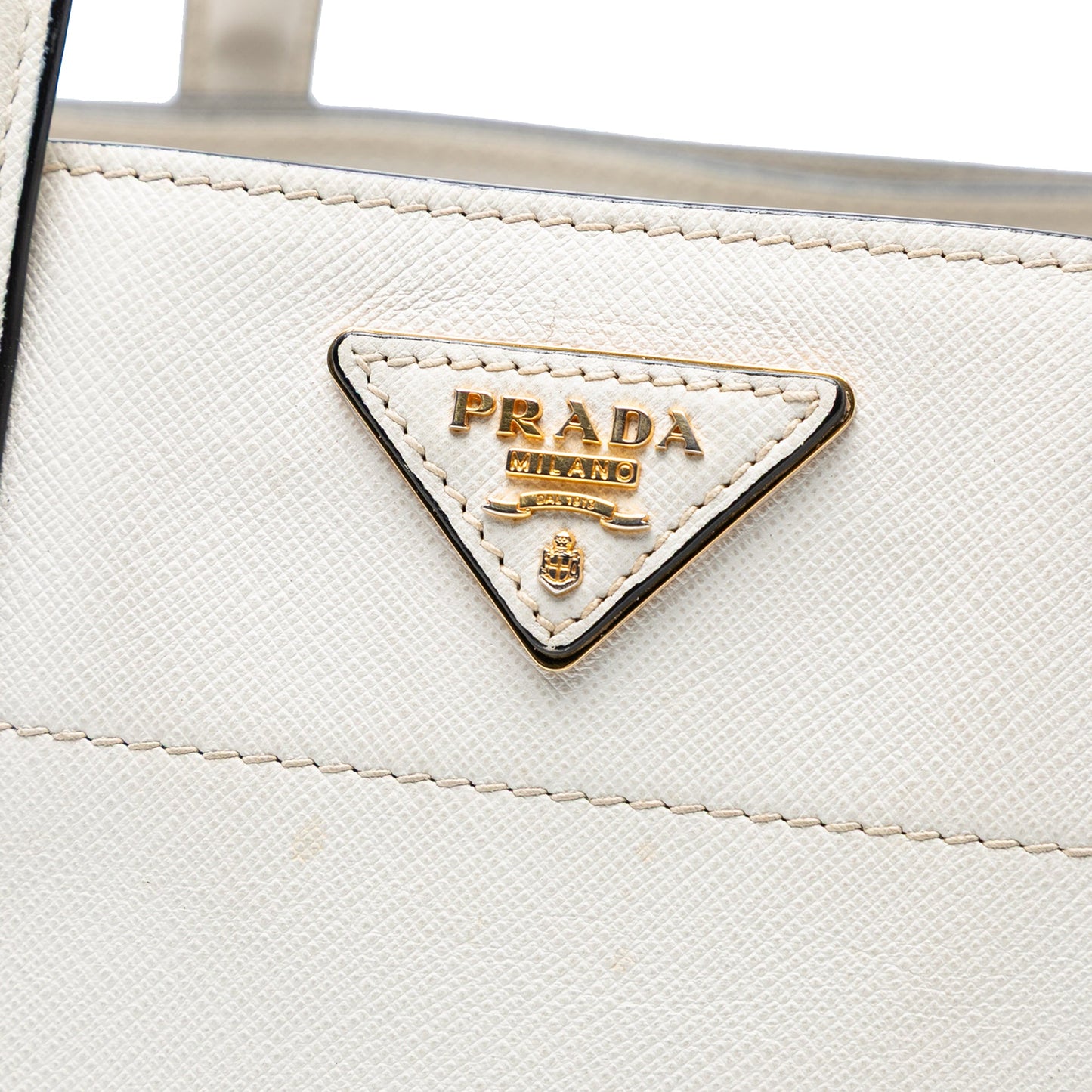 Prada Saffiano Soft Triple Pocket Tote