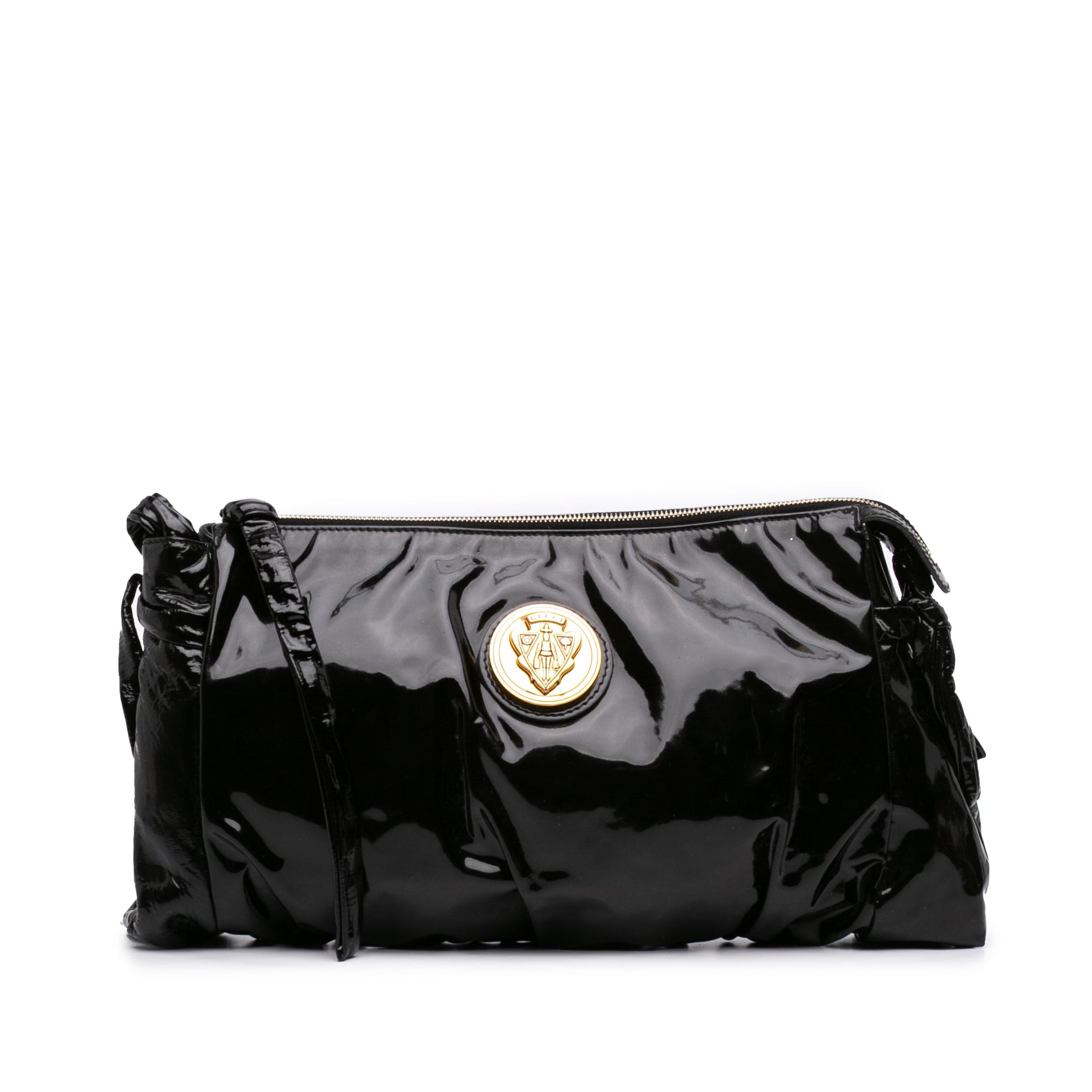 Gucci Large Patent Hysteria Clutch