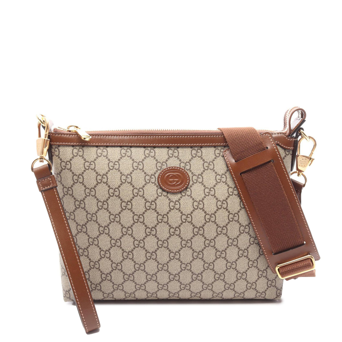 Gucci GG Supreme Interlocking G Crossbody