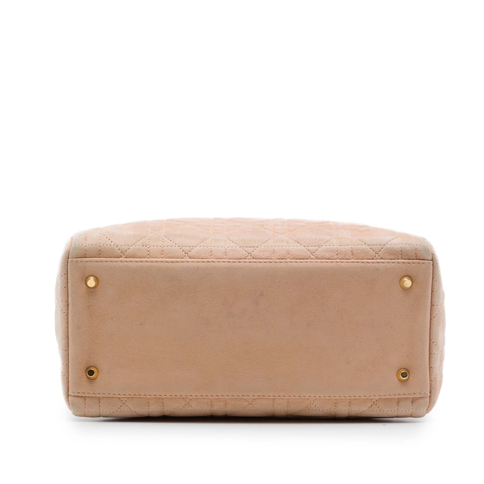 Dior Medium Suede Cannage Lady Dior