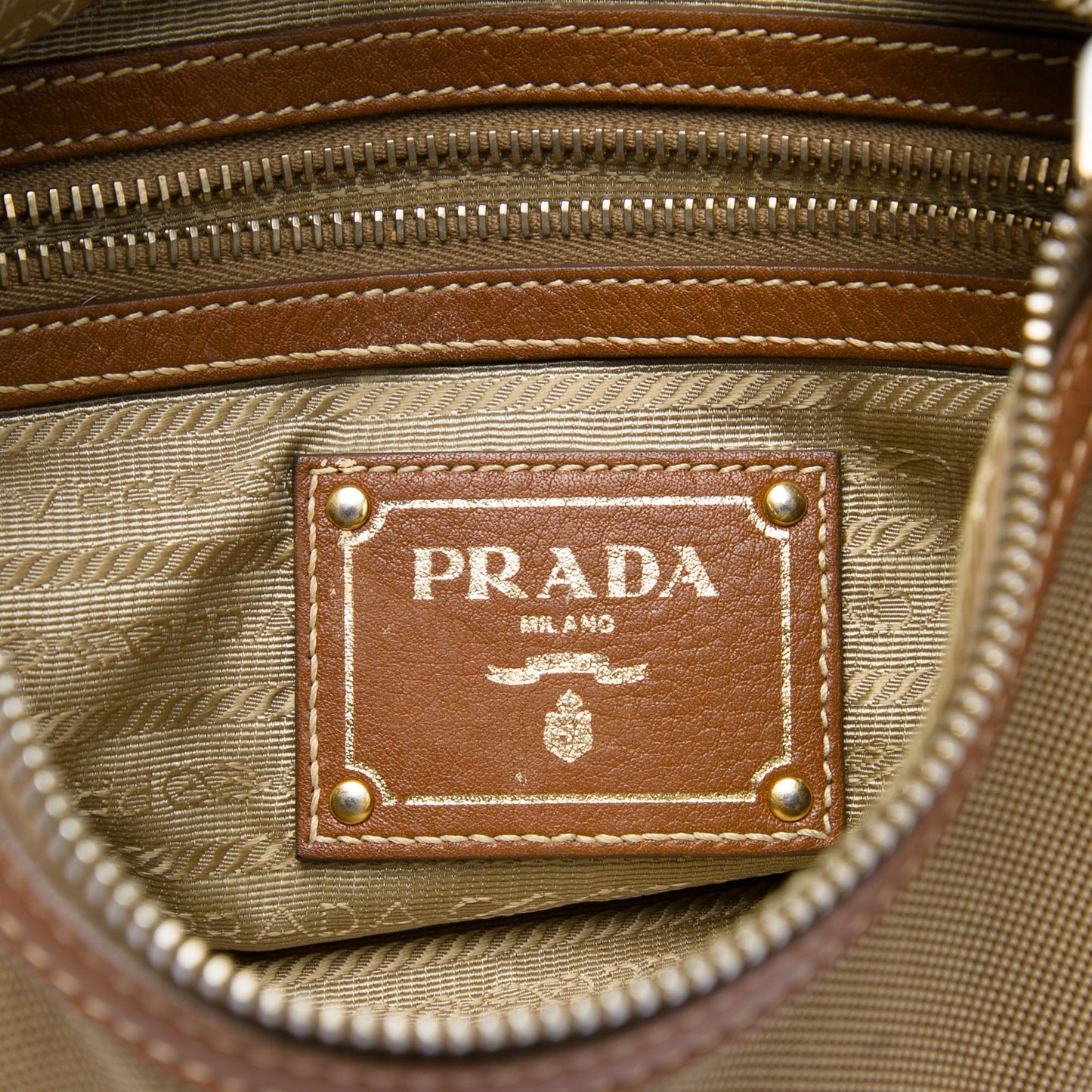 Prada Canvas Canapa Logo Crossbody
