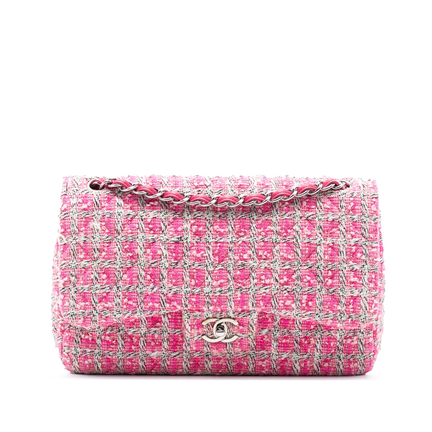Chanel Jumbo Classic Tweed Double Flap