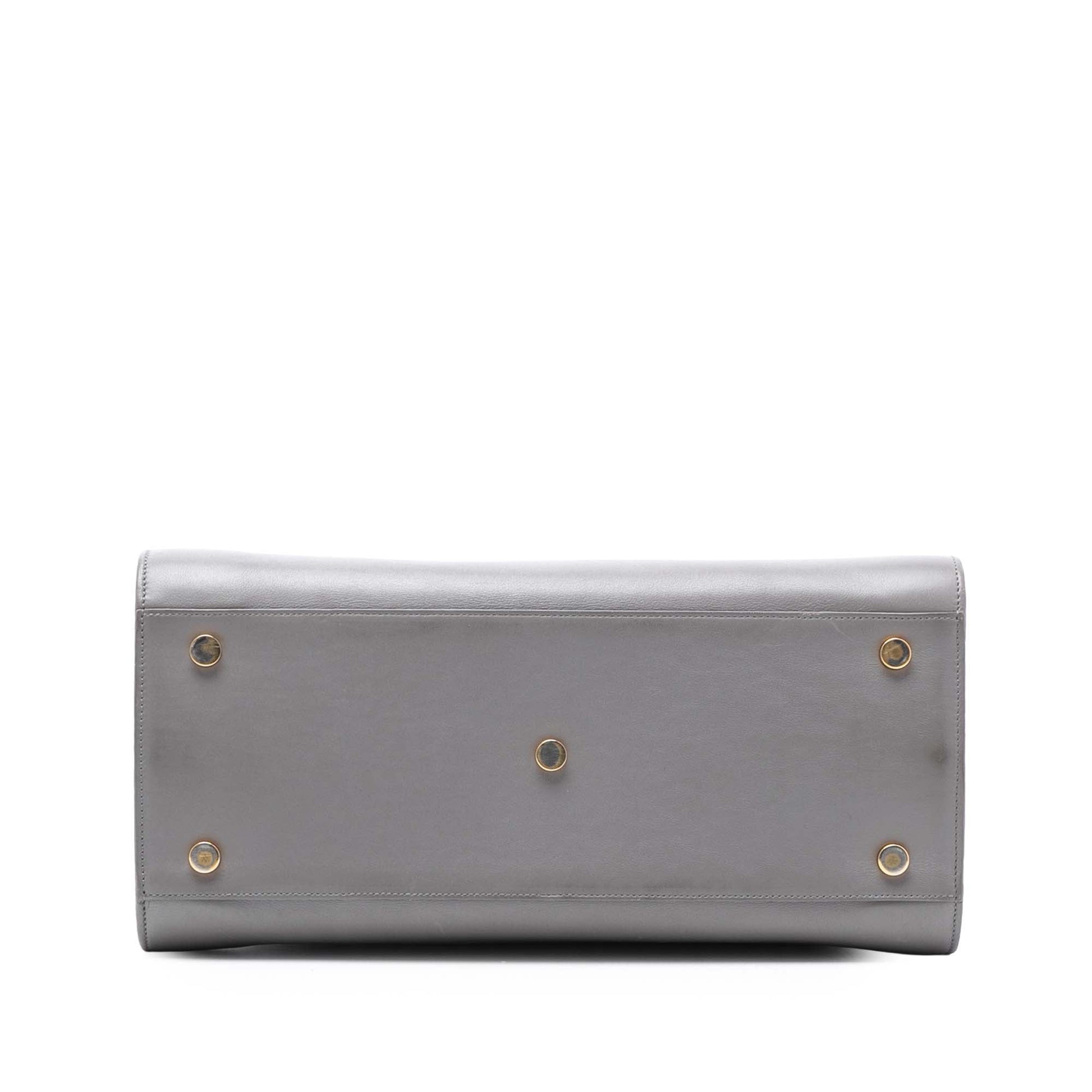 Saint Laurent Small Leather Sac De Jour Satchel