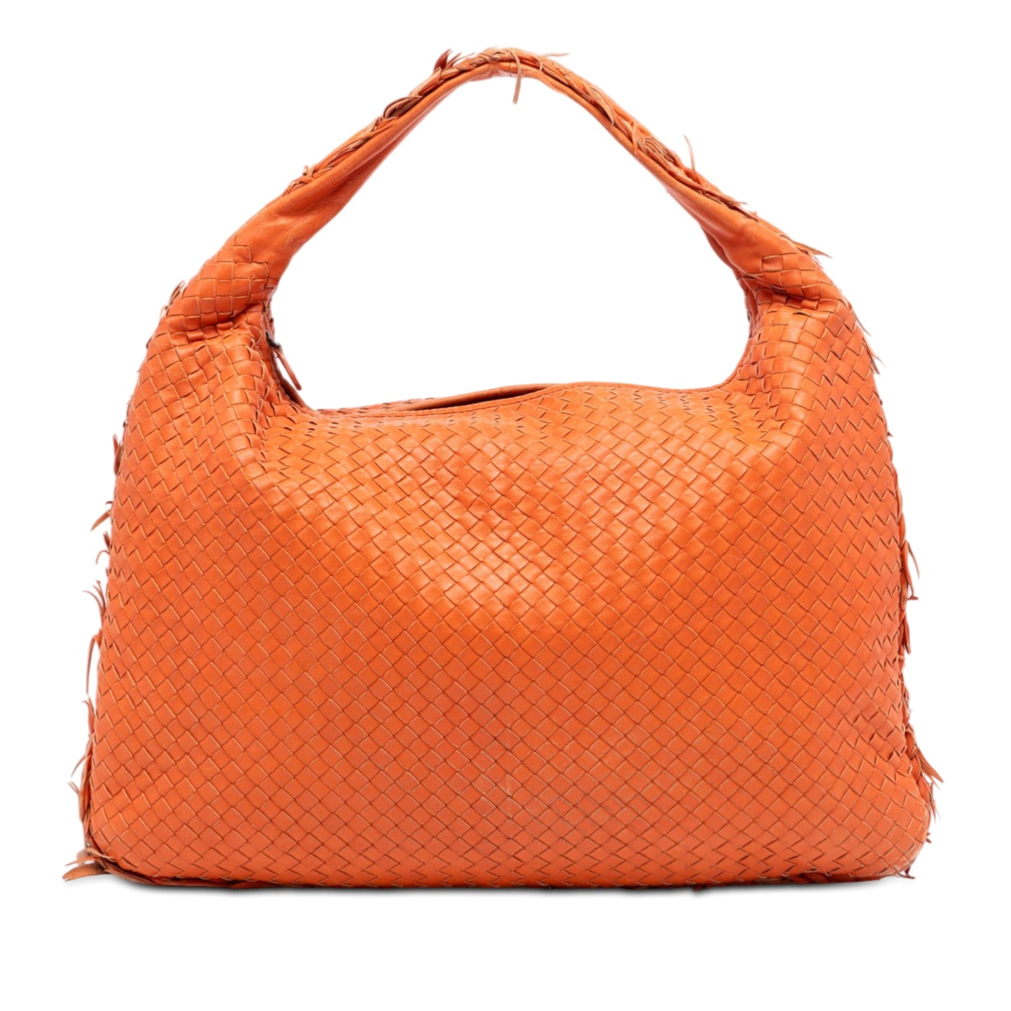 Bottega Veneta Large Nappa Intrecciato Fuzzy Veneta Hobo