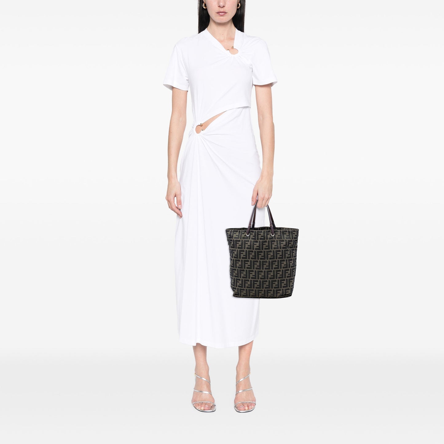 Fendi Zucca Canvas Tote