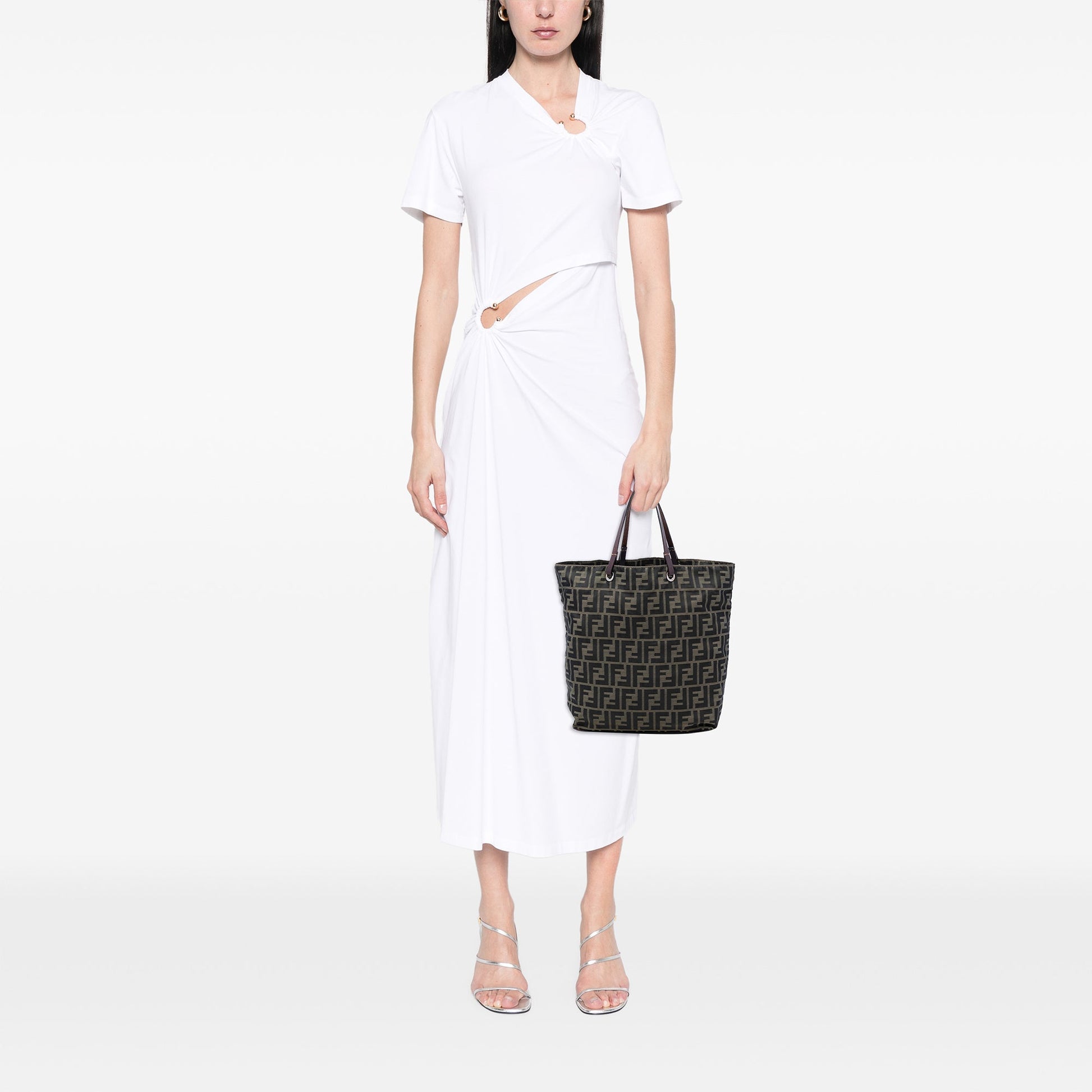 Fendi Zucca Canvas Tote