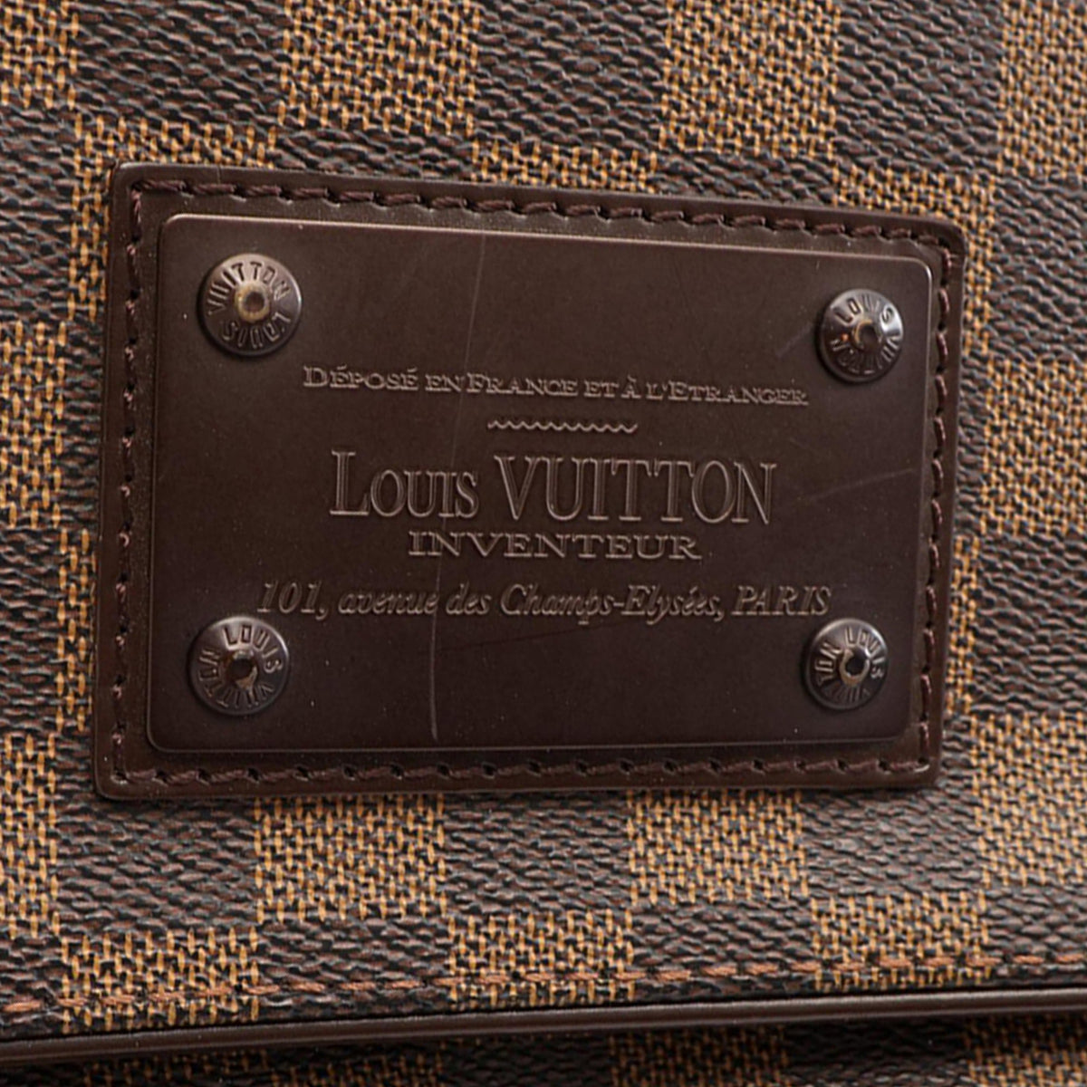 Louis Vuitton Damier Ebene Brooklyn GM — Brown
