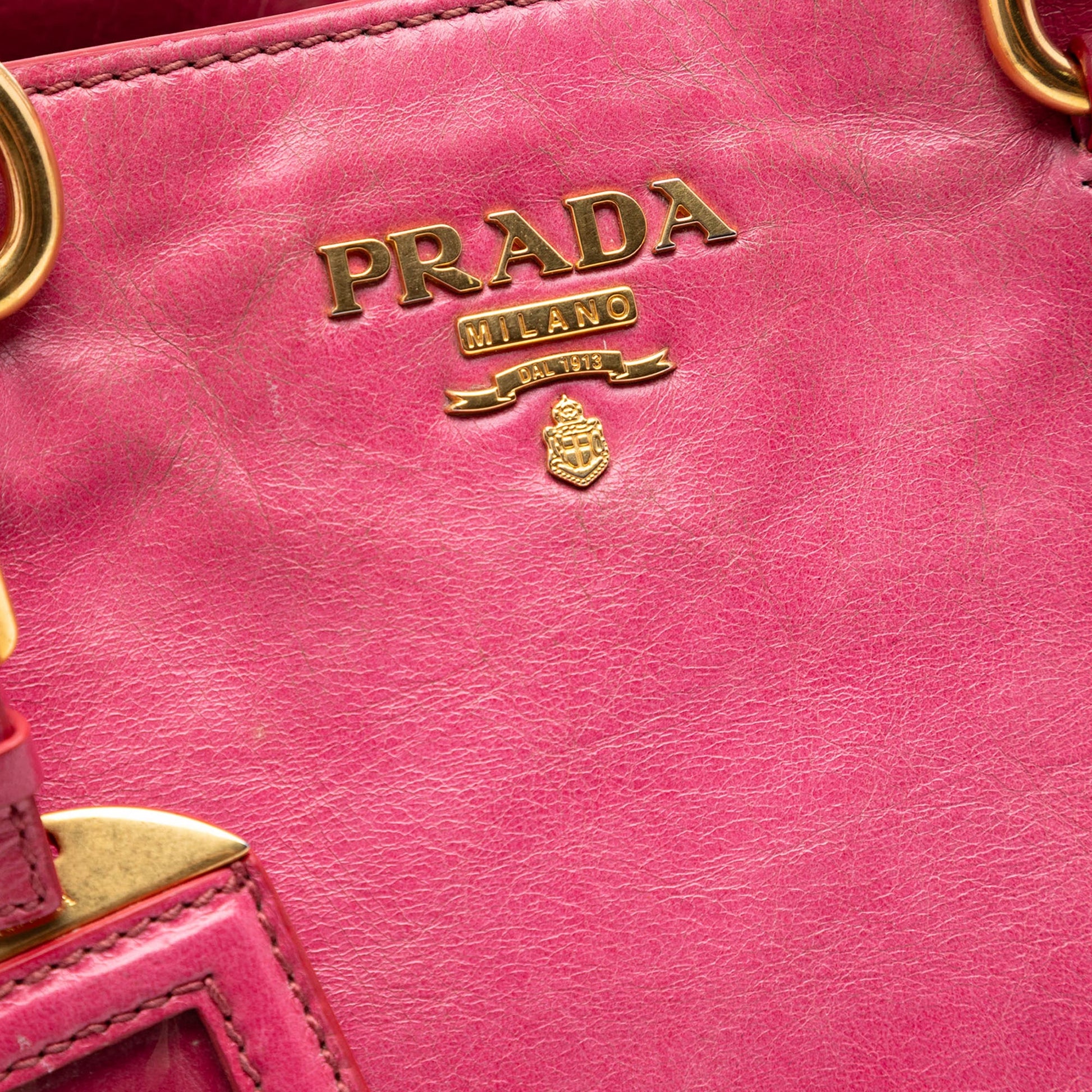 Prada Vitello Shine Satchel
