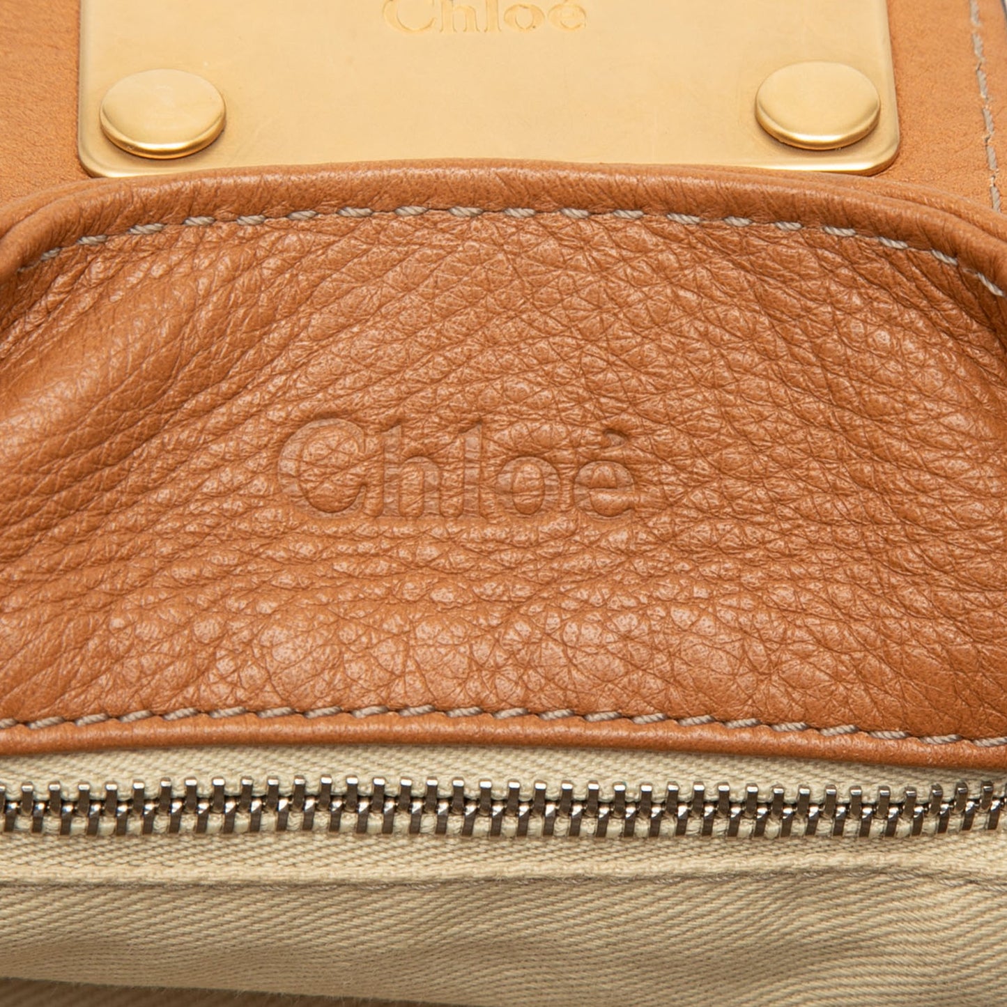 Chloé Medium Leather Paddington Handbag